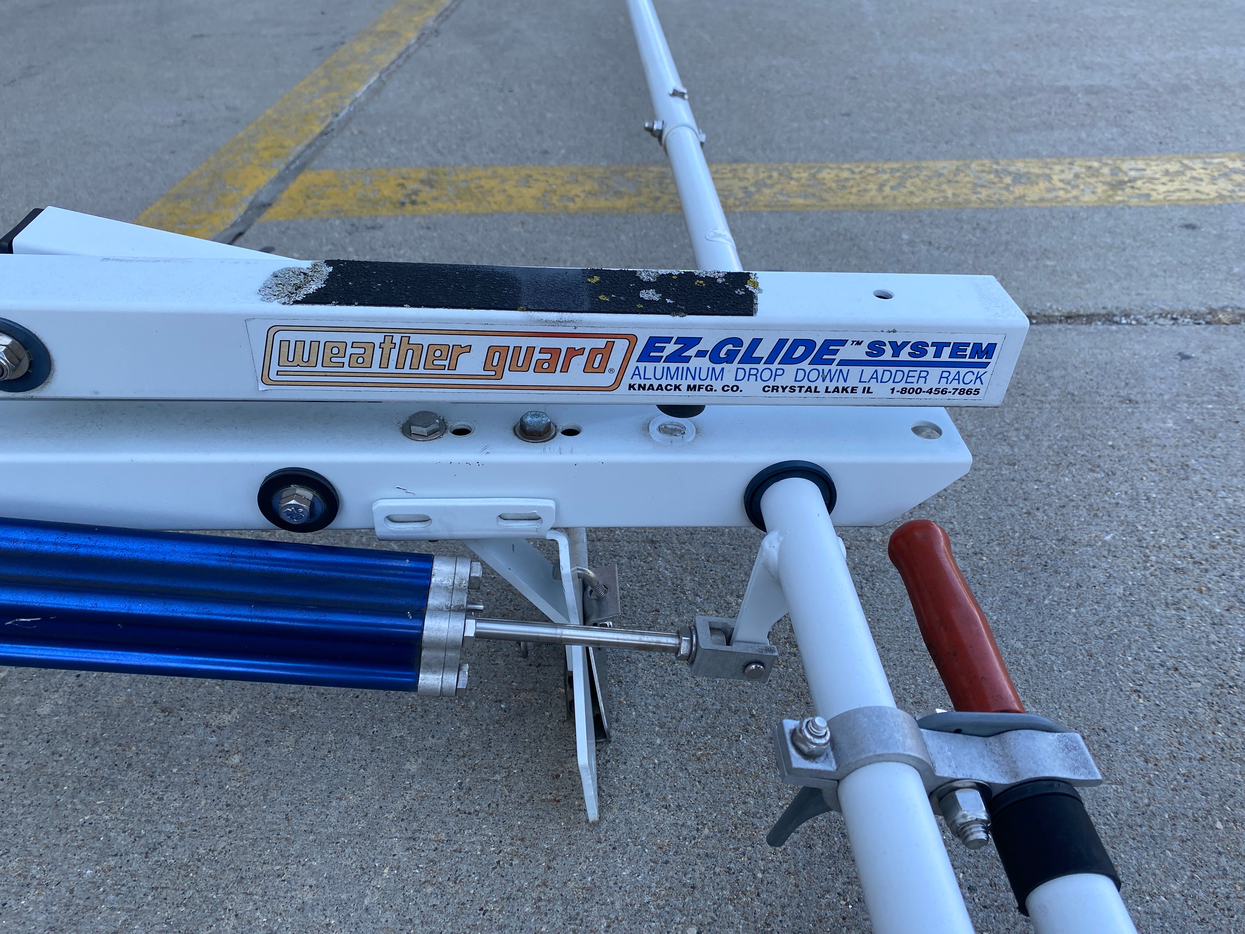 EZ-Glide System Weather Guard Drop Down Ladder Rack