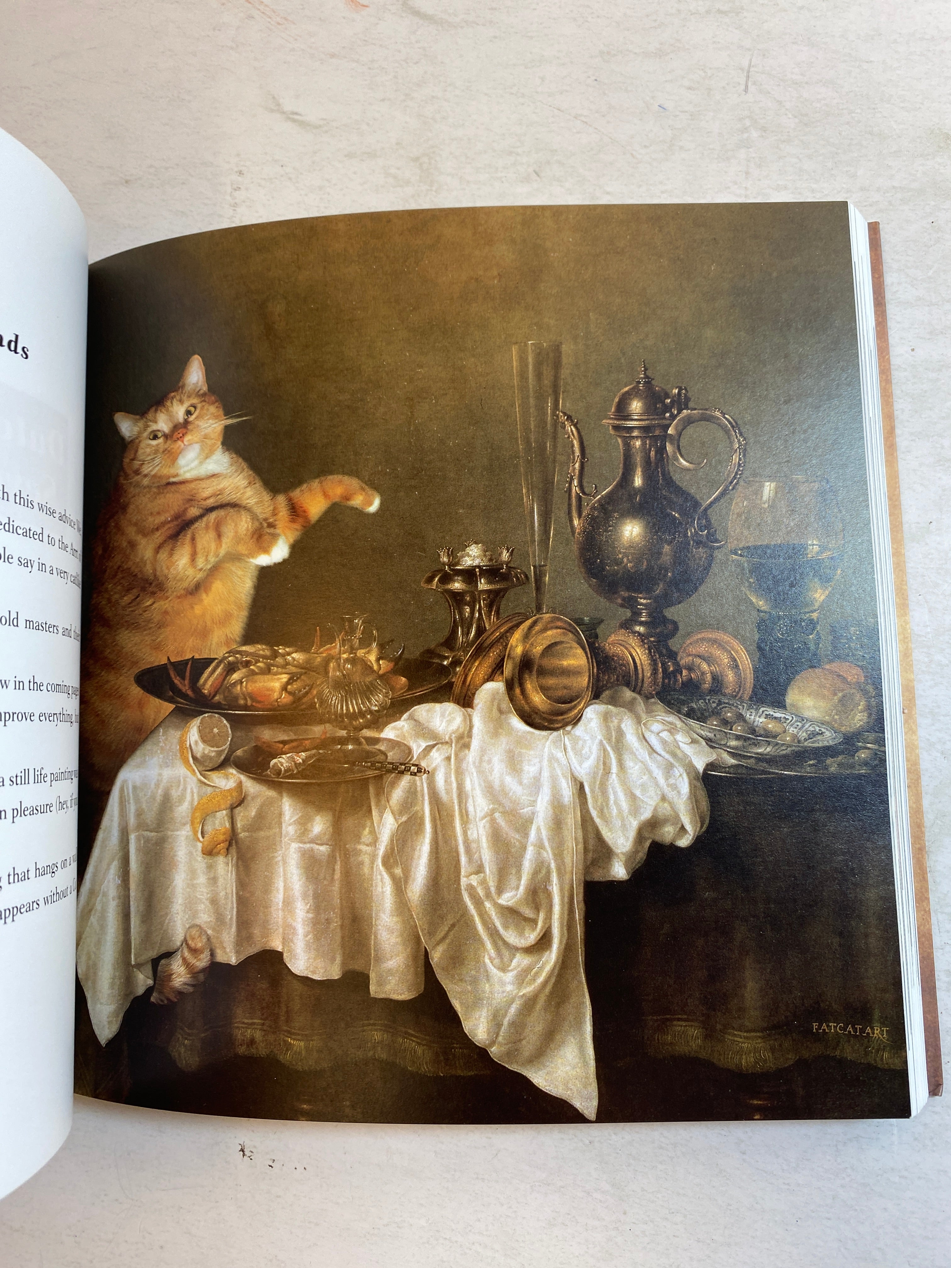 Fat Cat Art SC Petrova and Zarathustra the Cat 2015