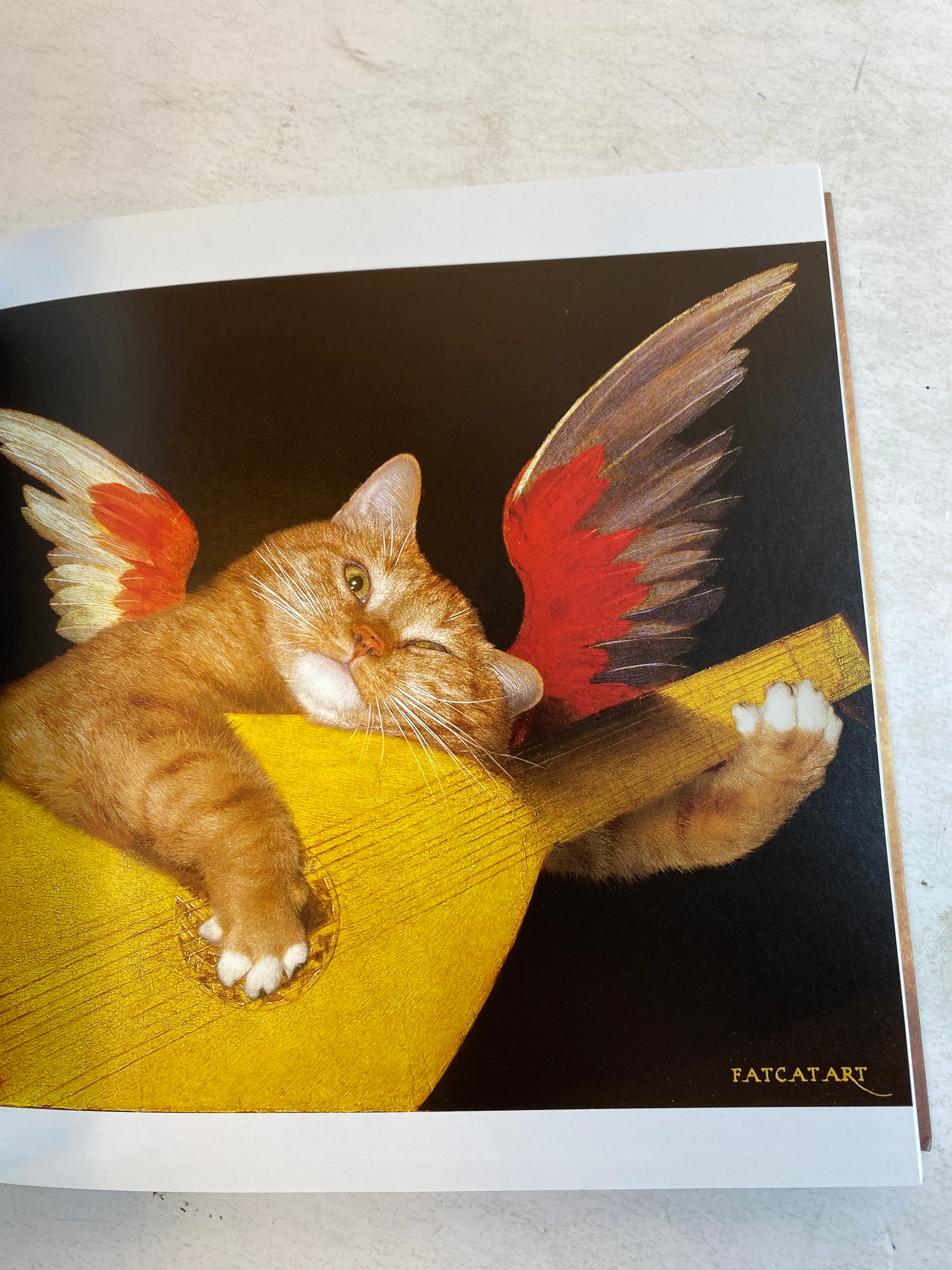 Fat Cat Art SC Petrova and Zarathustra the Cat 2015