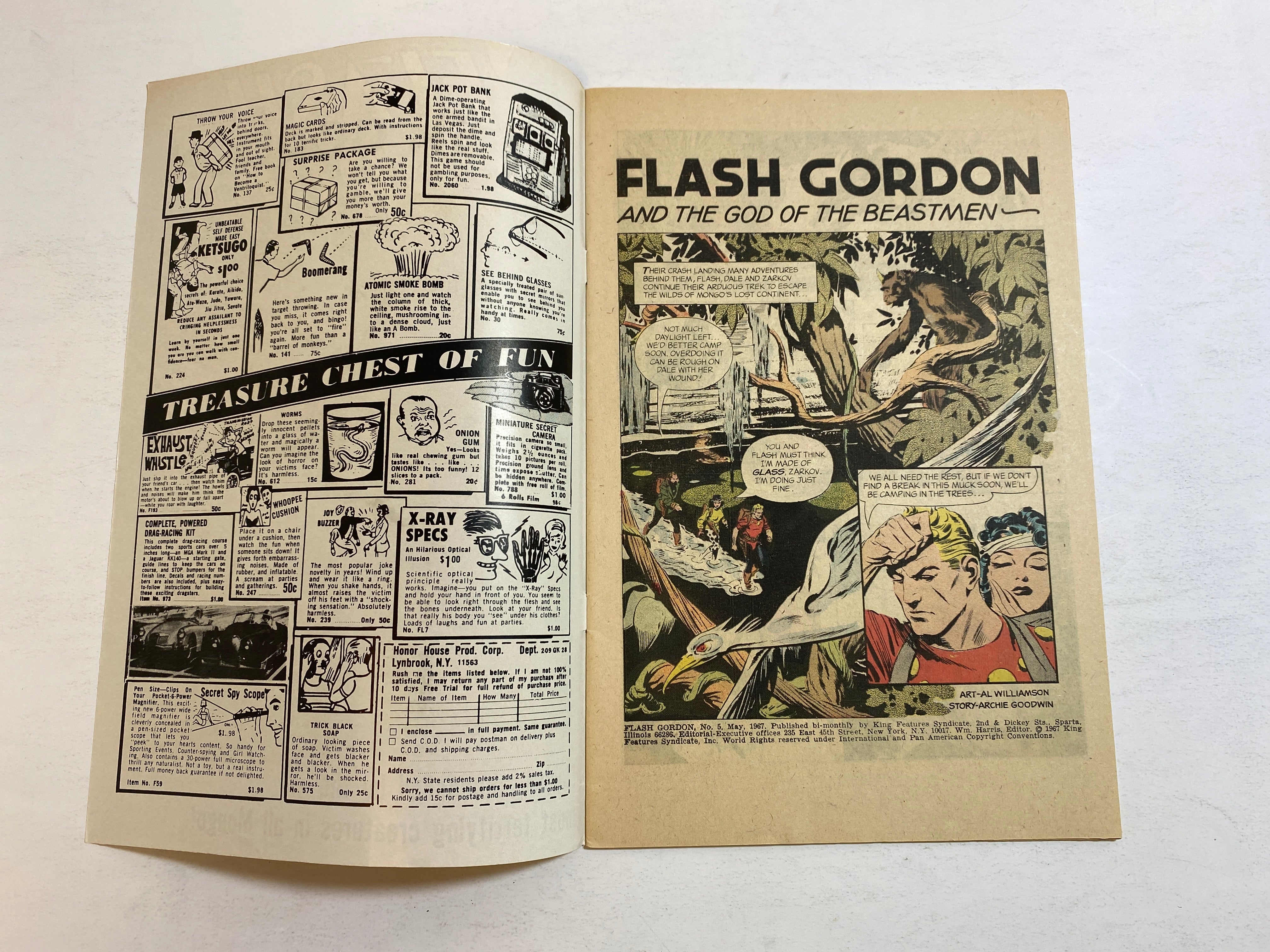 Flash Gordon No. 5 King Comics 1967