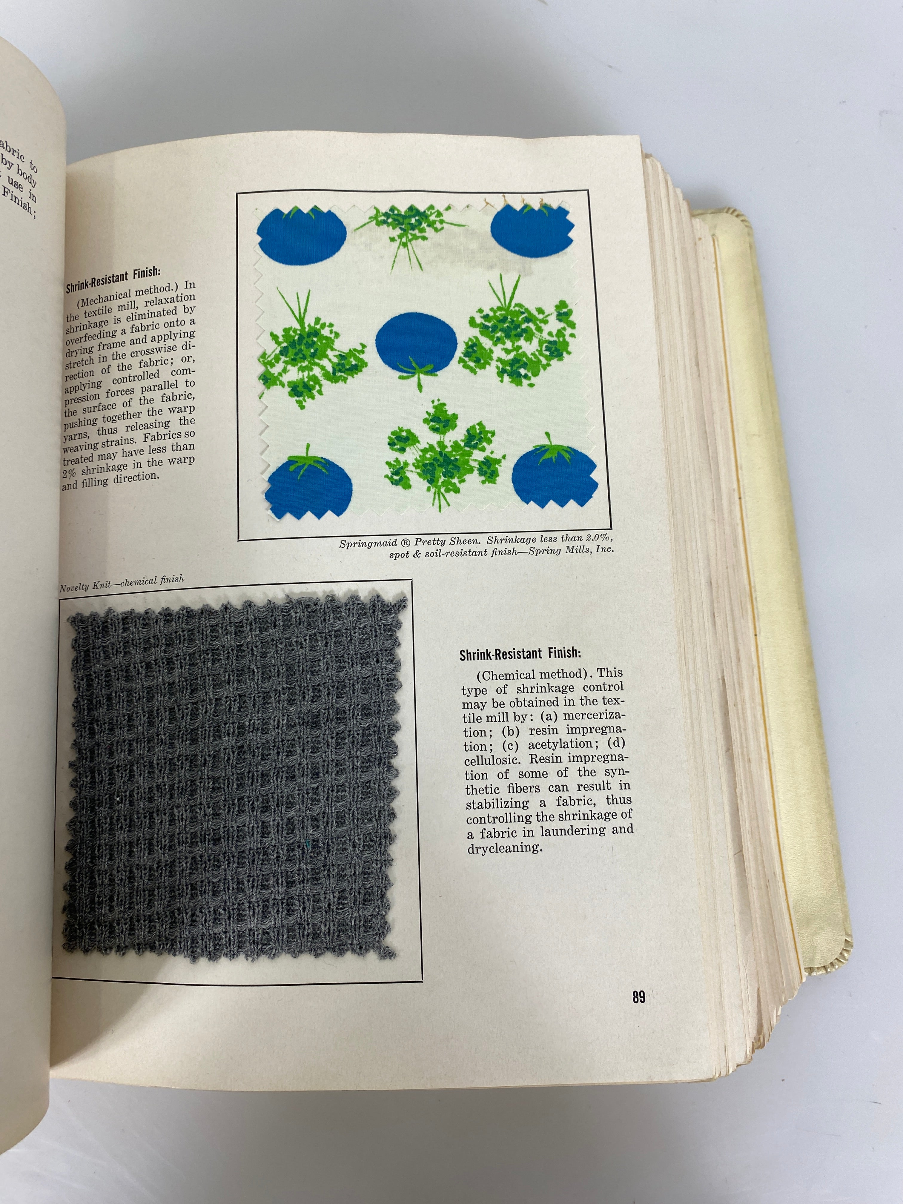 Focus on Fabrics Dorothy Siegert Lyle Drycleaning 1958 HC