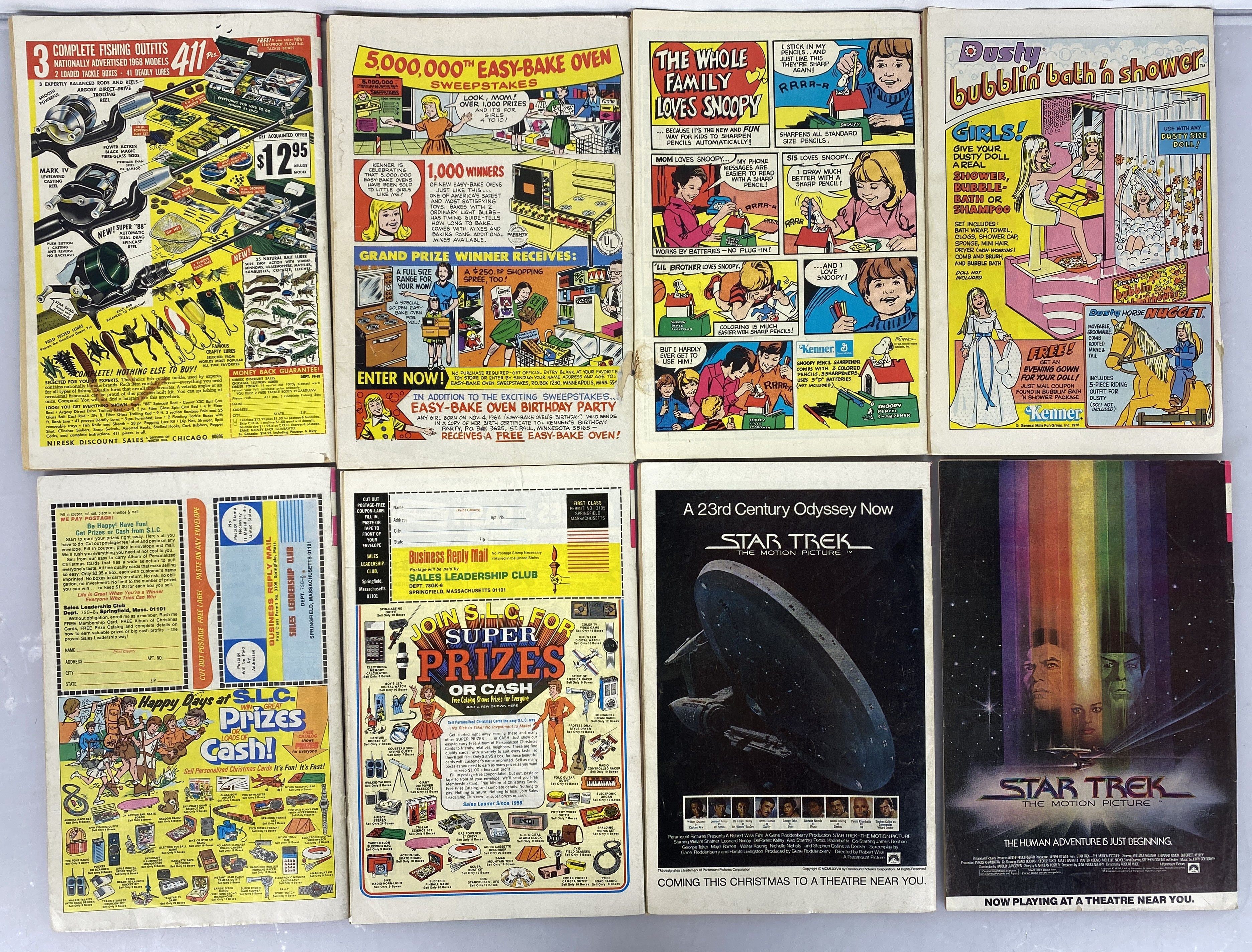 Gold Key Comic Walt Disney's Comics and Stories Lot of 10 1968-1979