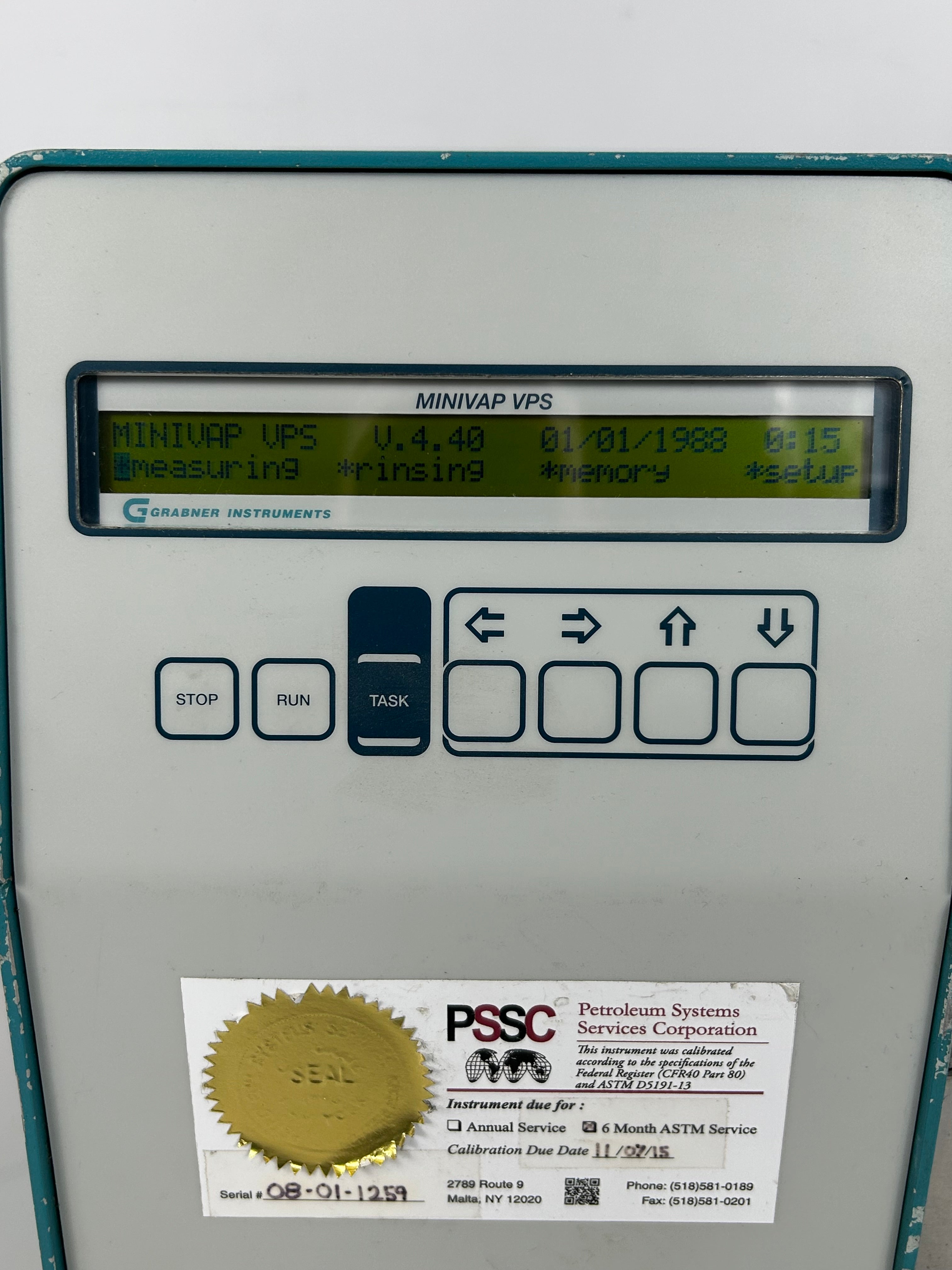 Grabner Instruments MINIVAP VP Vision