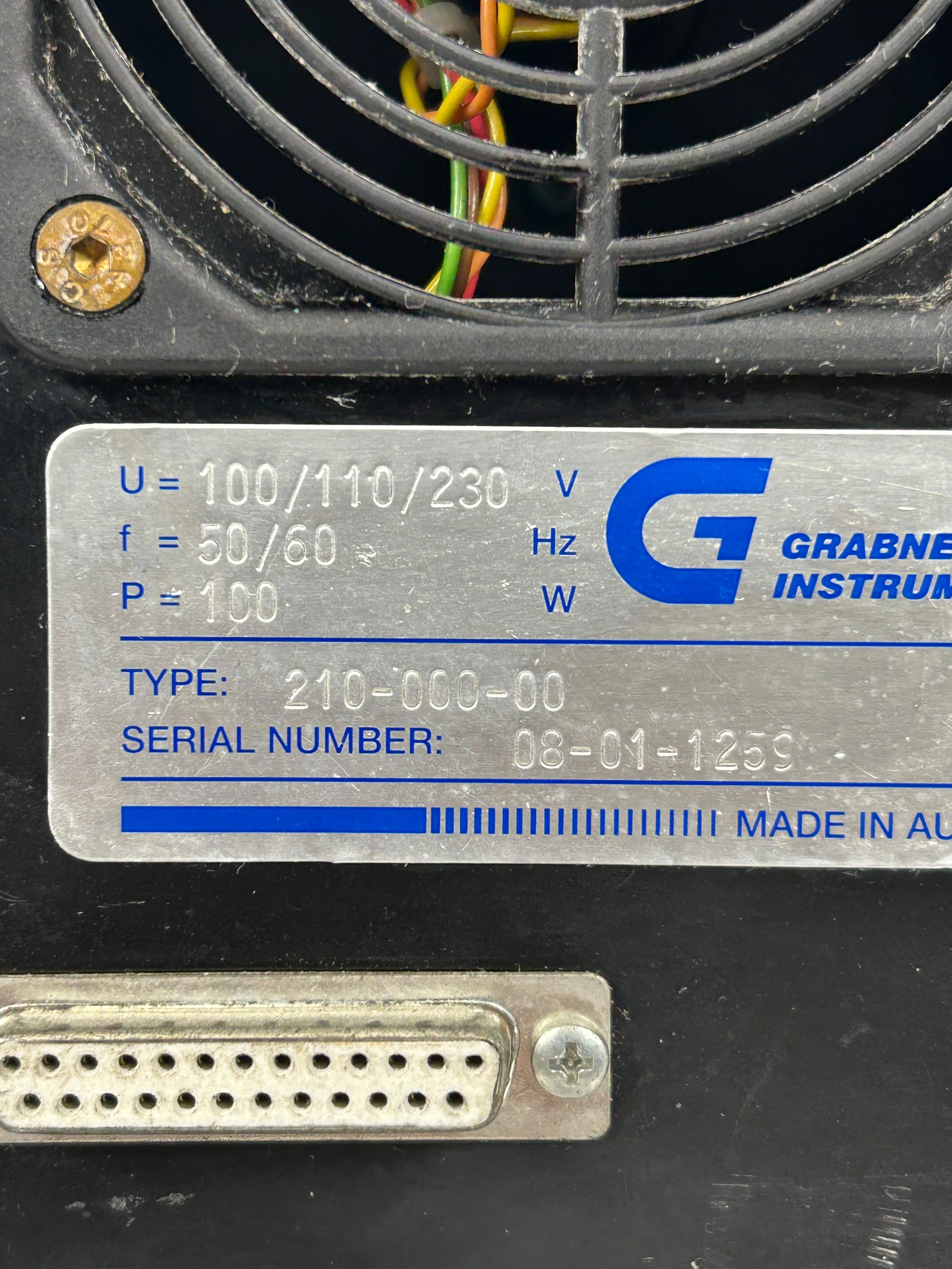 Grabner Instruments MINIVAP VP Vision