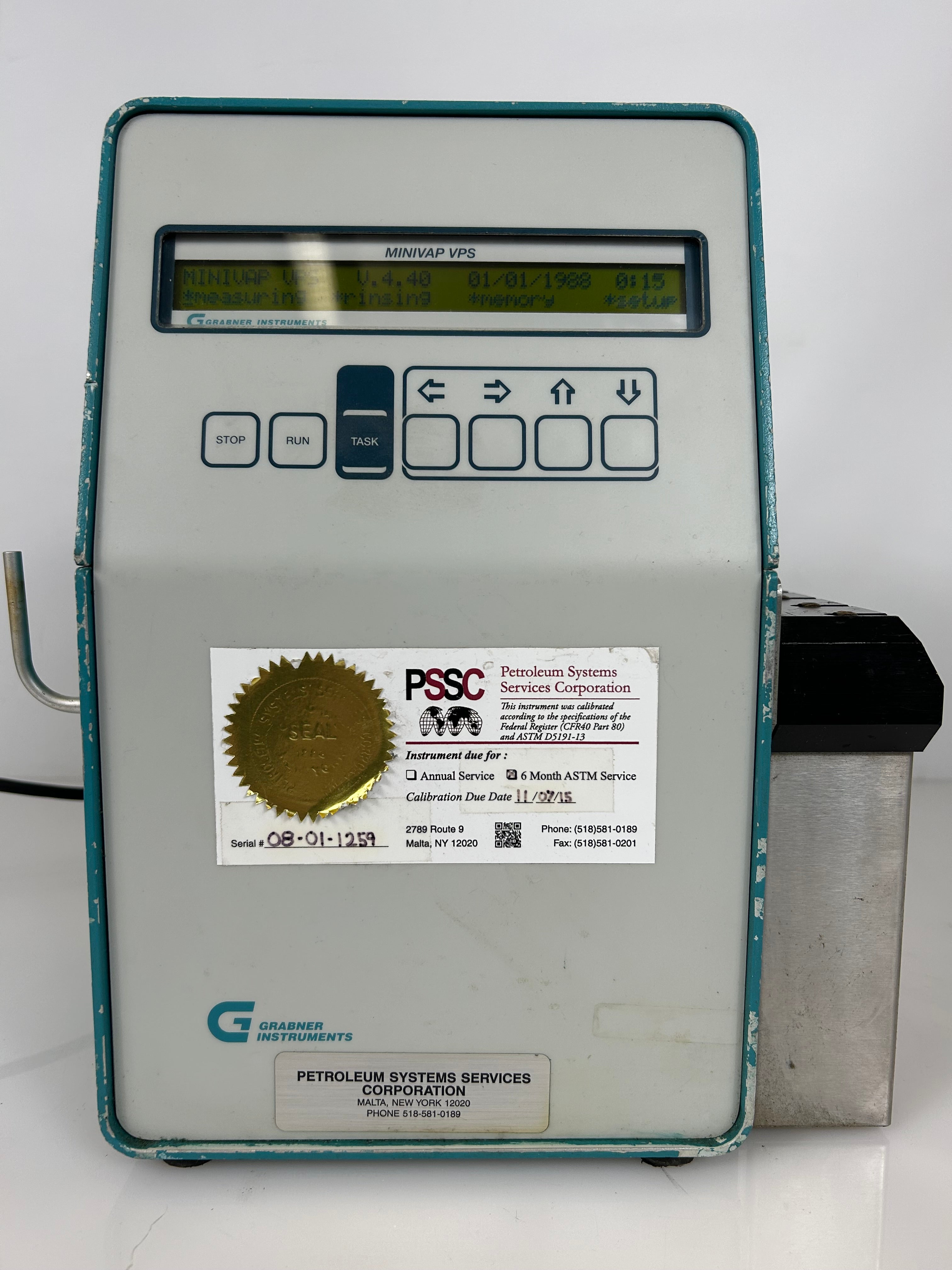 Grabner Instruments MINIVAP VP Vision