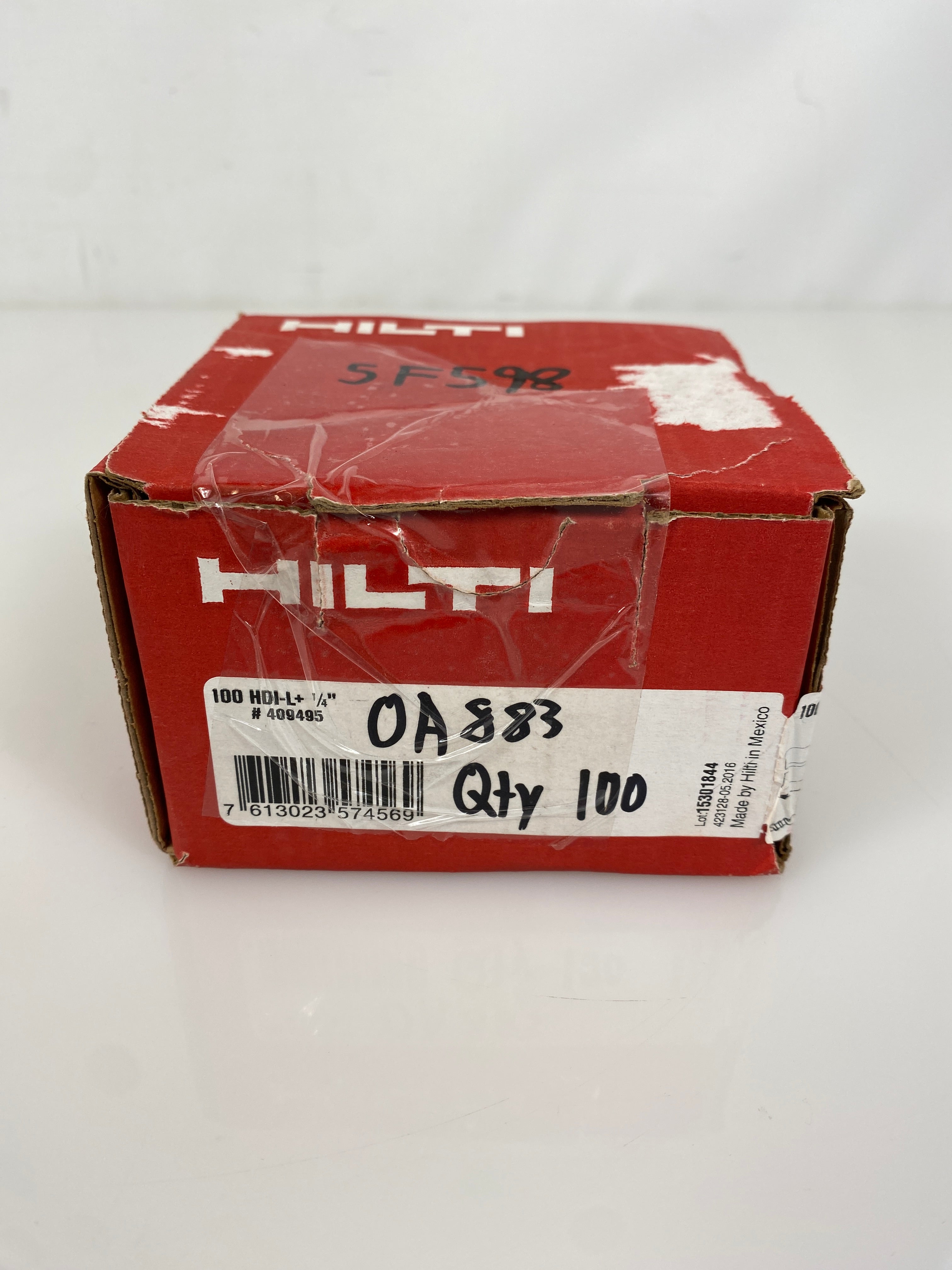 Grade 8 Screw Cap 3/8" x 1/2" Pack of 21