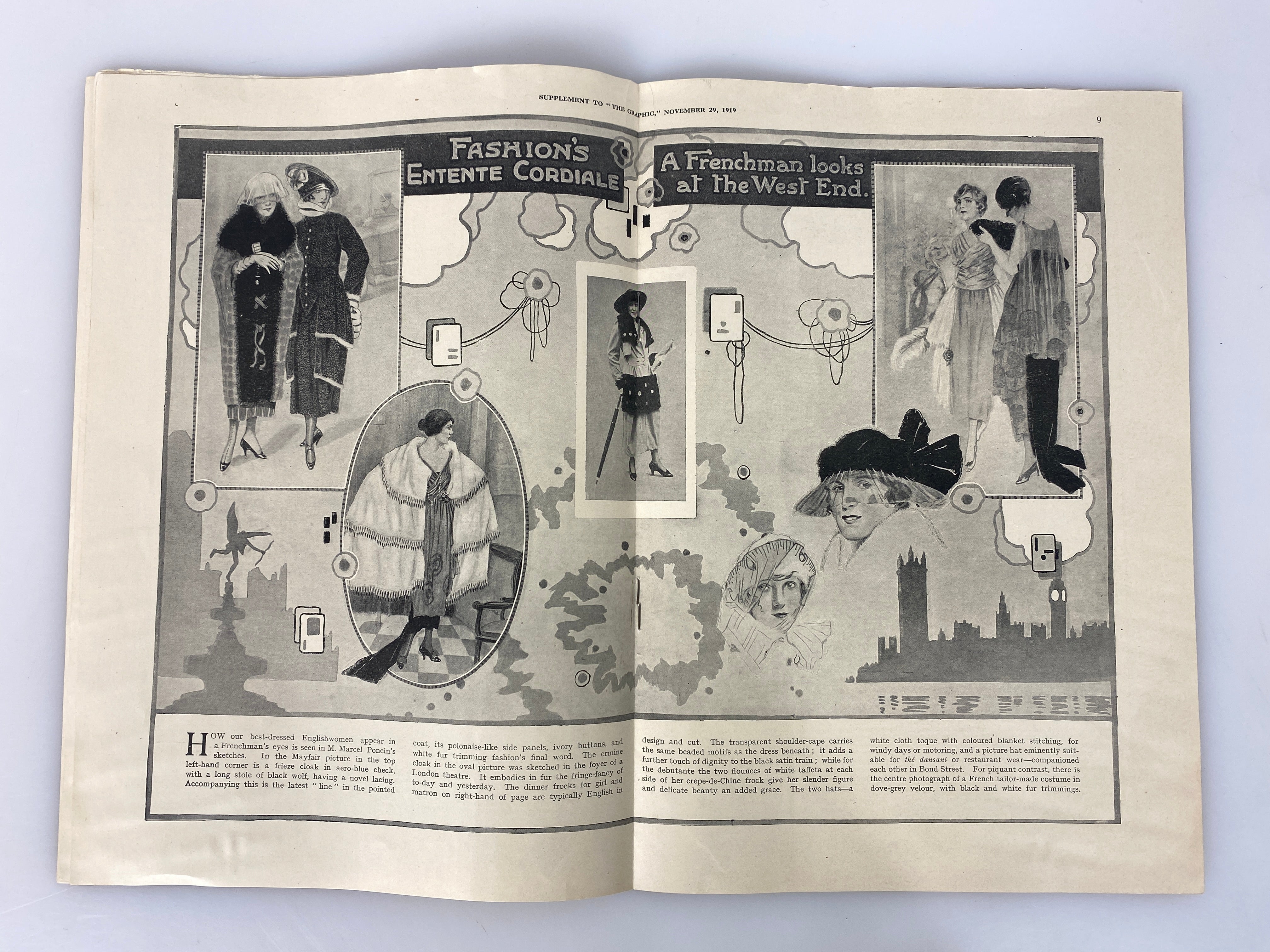 Graphic Fashions: Furs Christmas (supplement to The Graphic November 1919)