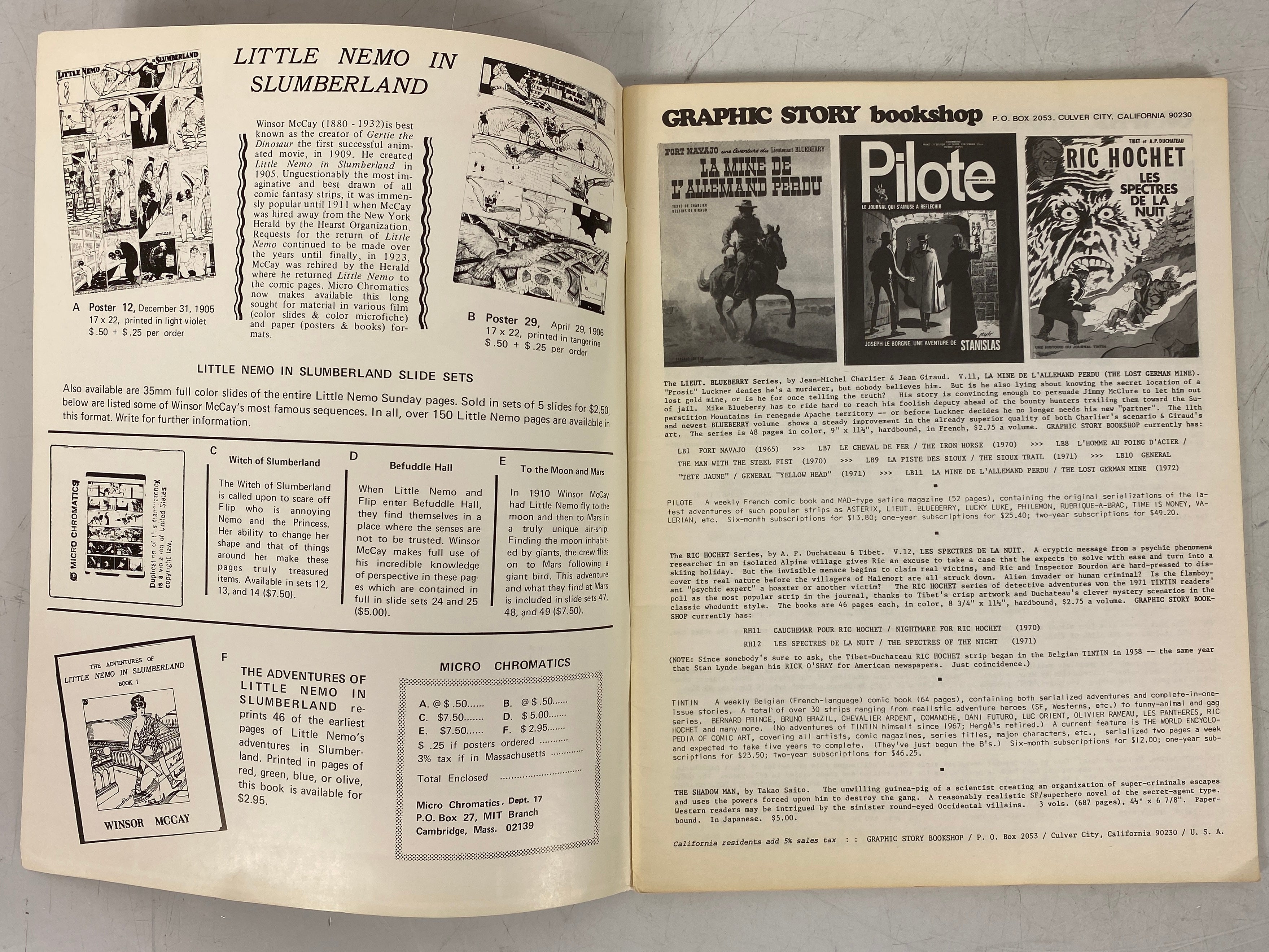 Graphic Story Magazine Volumes 7 and 9 (1972-1973)