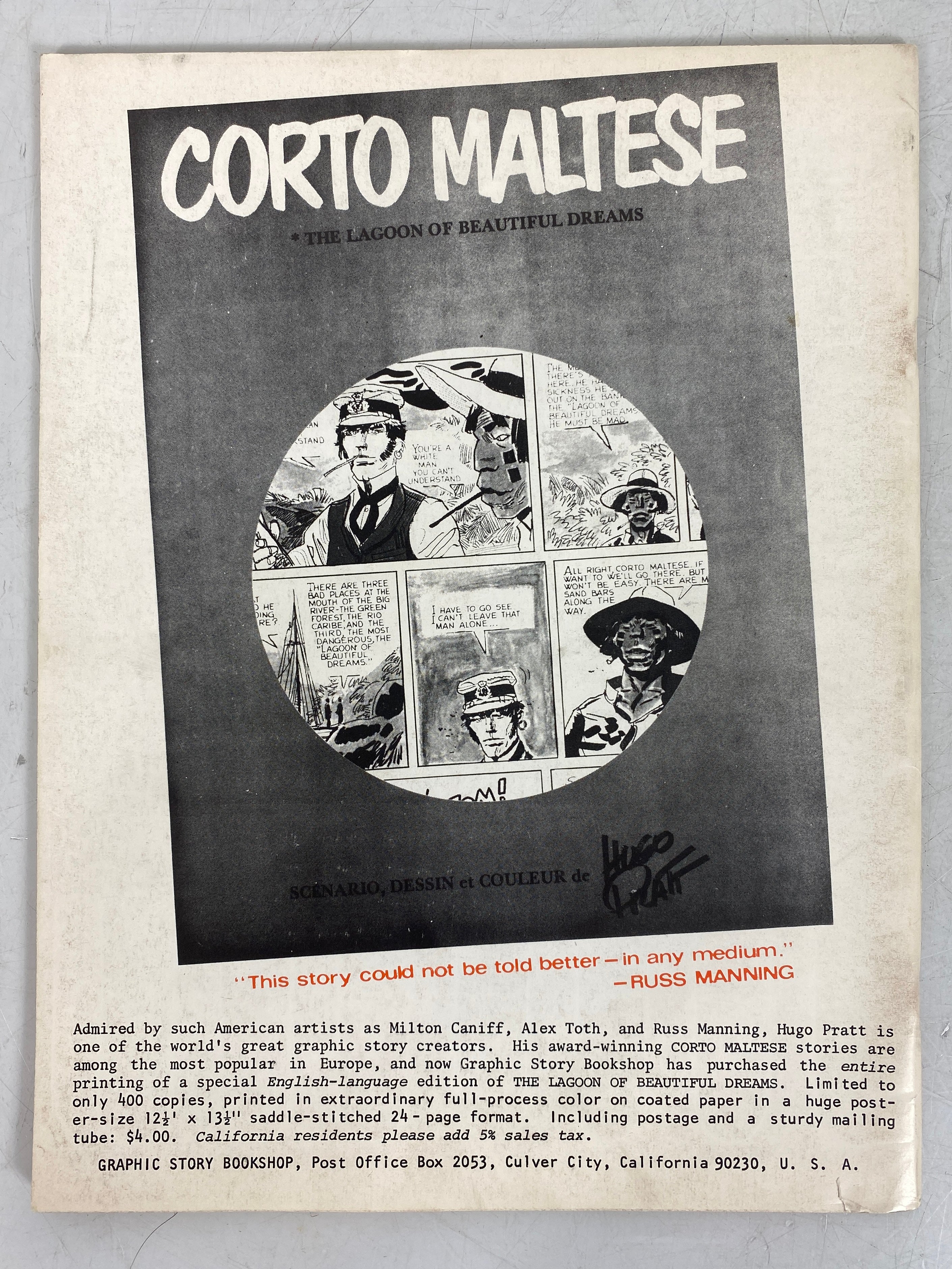 Graphic Story Magazine Volumes 7 and 9 (1972-1973)