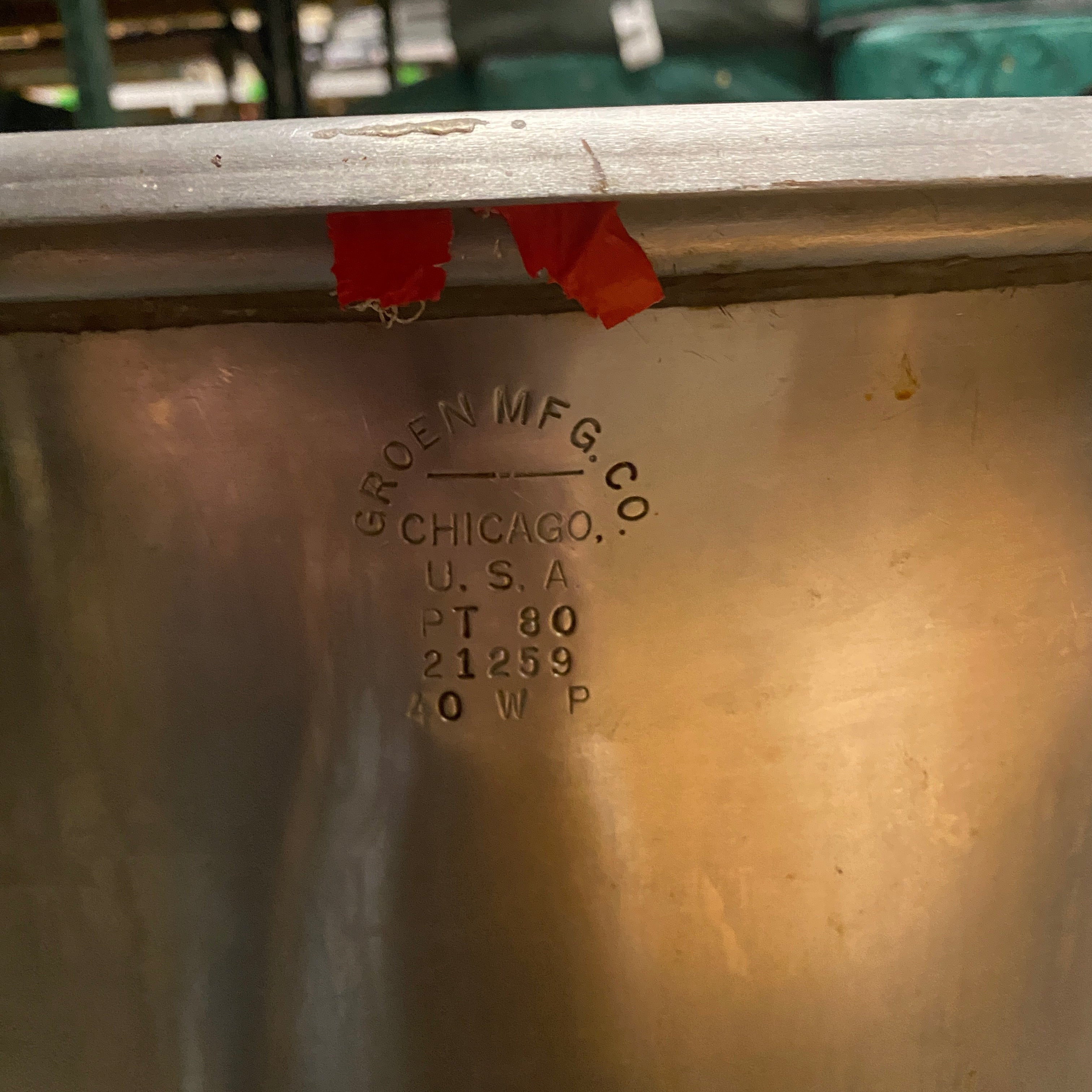 Groen Industrial Mixing Bowl