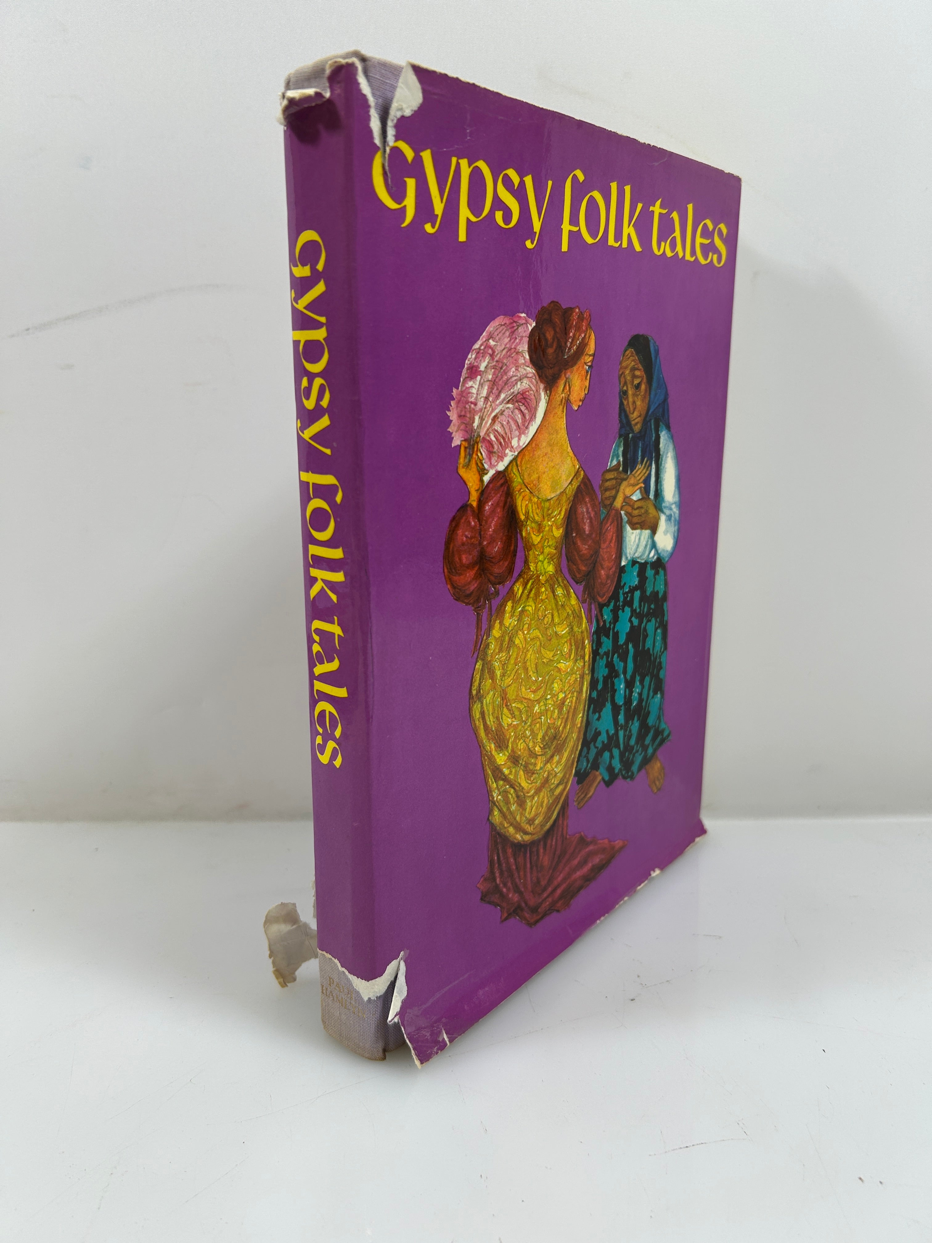 Gypsy Folk Tales by M.Voriskova Ill by Mila Dolezelova Pub Paul Hamlyn 1966 HCDJ
