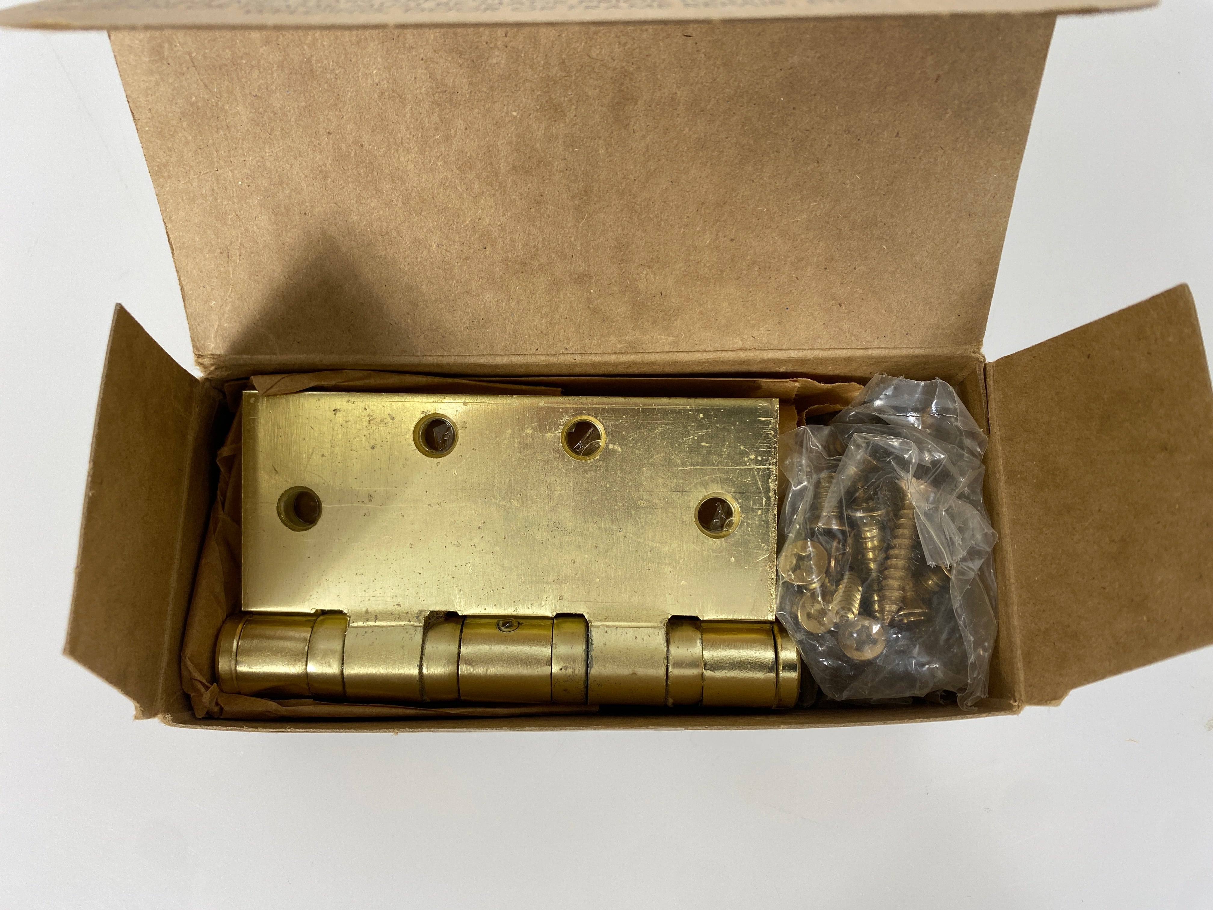 Hager Brass 4.5" x 4.5" Hinge BB1168
