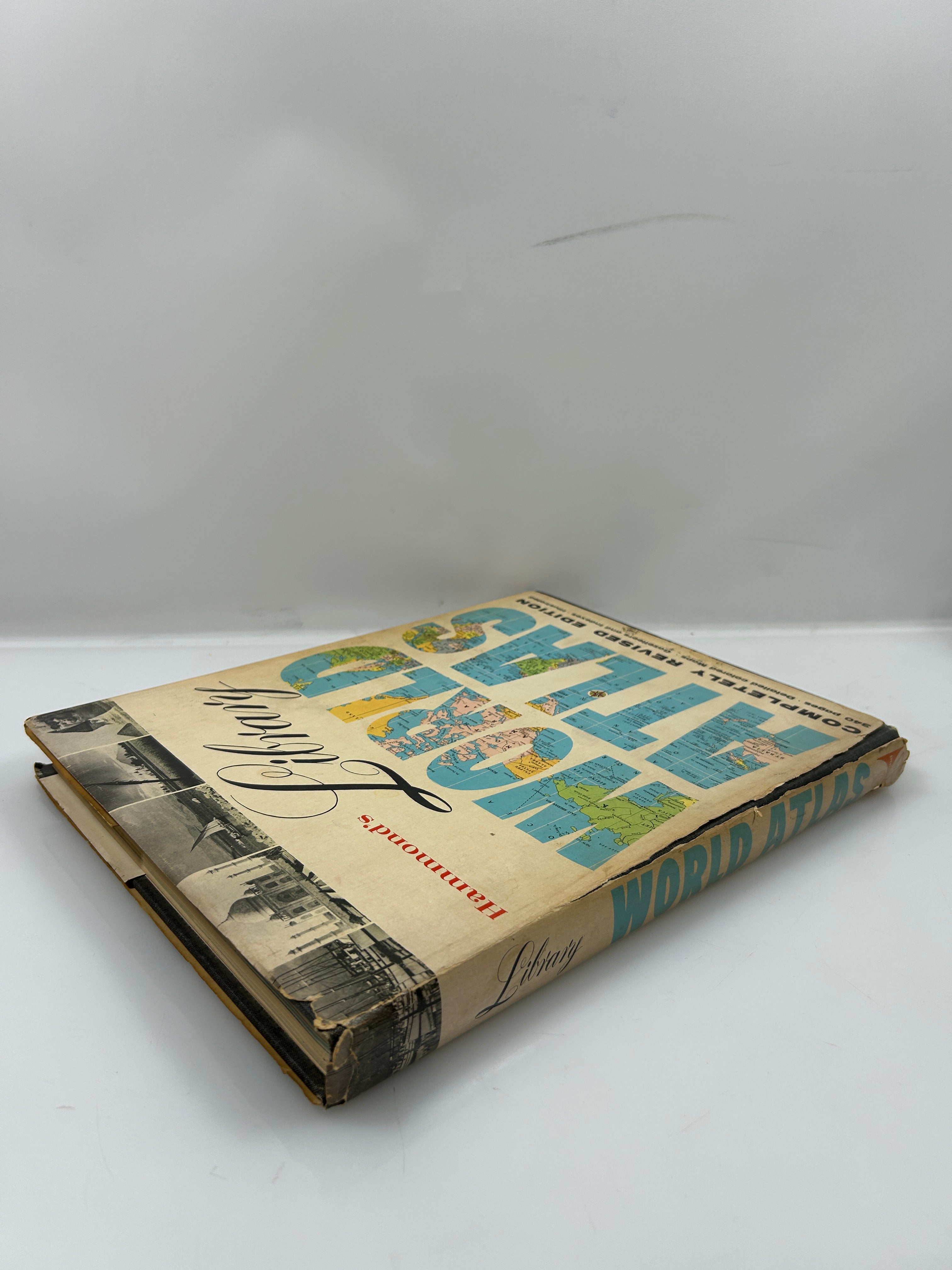 Hammond's Library World Atlas Completely Revised Edition 1965