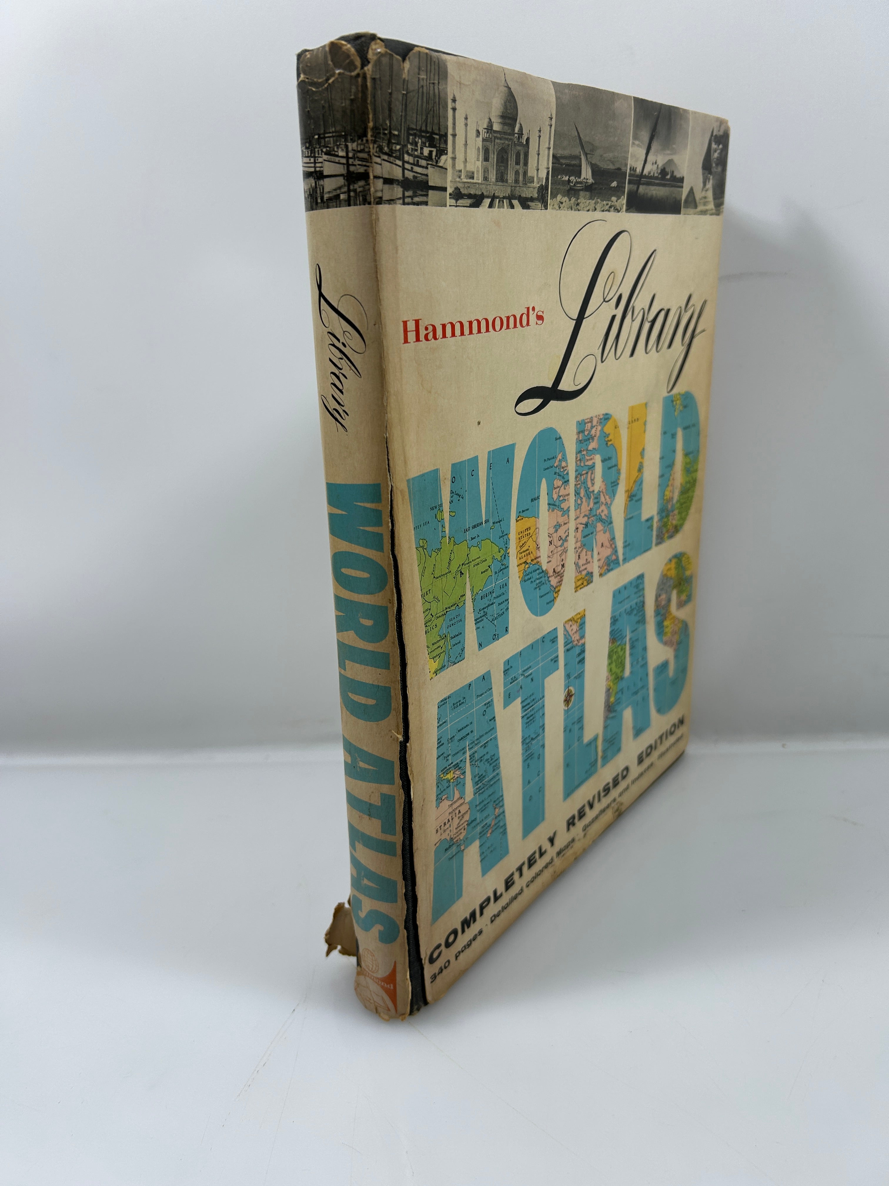 Hammond's Library World Atlas Completely Revised Edition 1965
