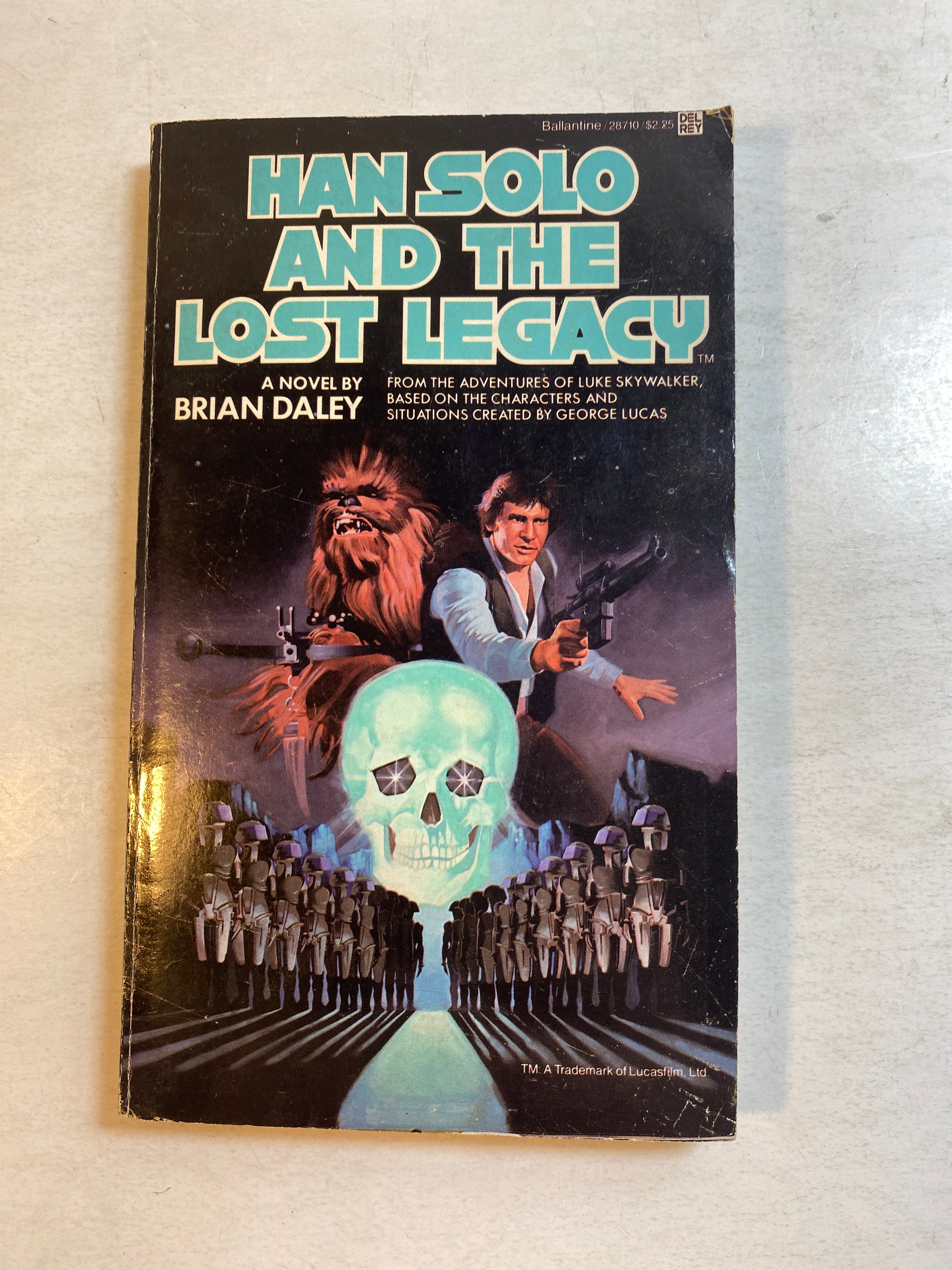 Han Solo and the Lost Legacy Brian Daley Paperback 1980