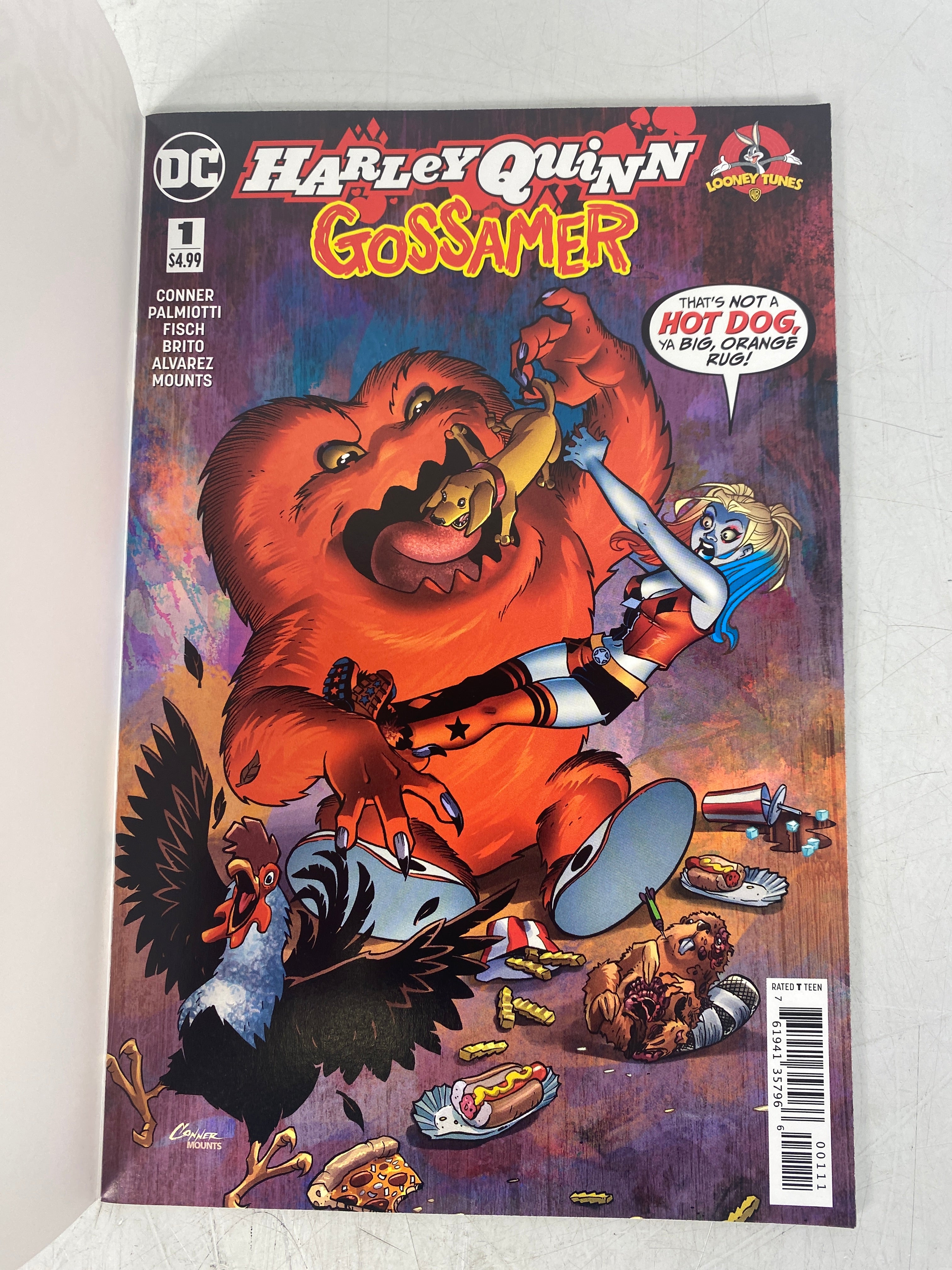 Harley Quinn Gossamer #1 with Variant Blank Cover