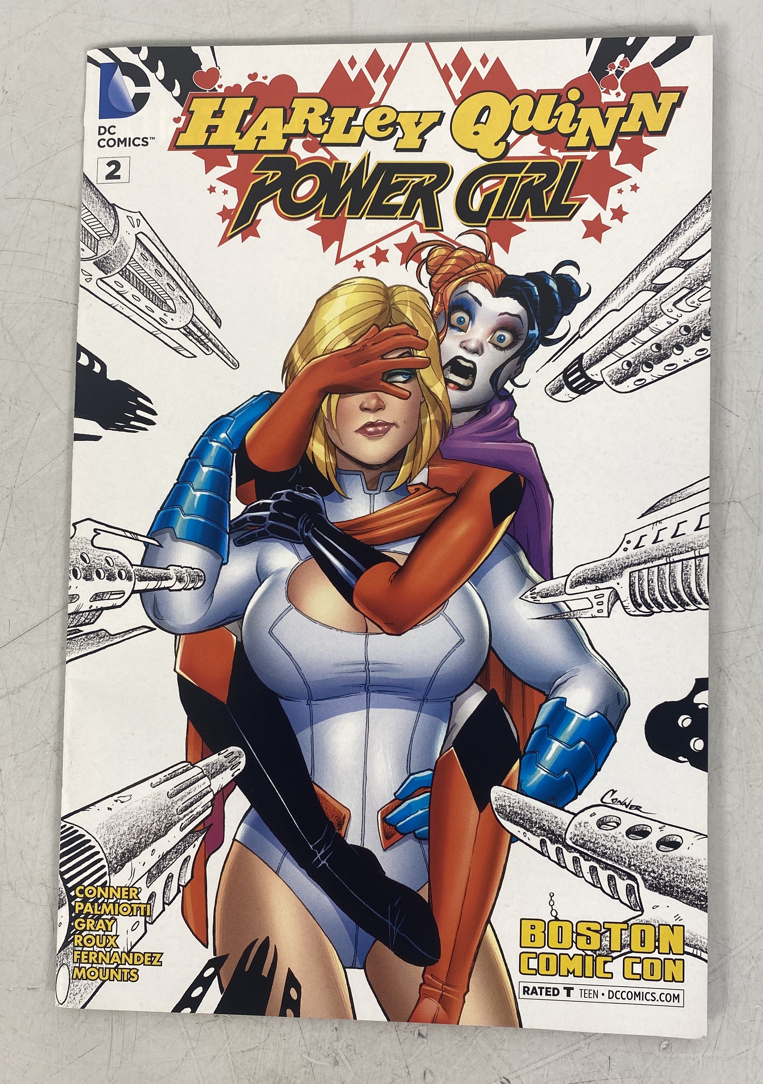 Harley Quinn Power Girl #2 Boston Comic Con Variant