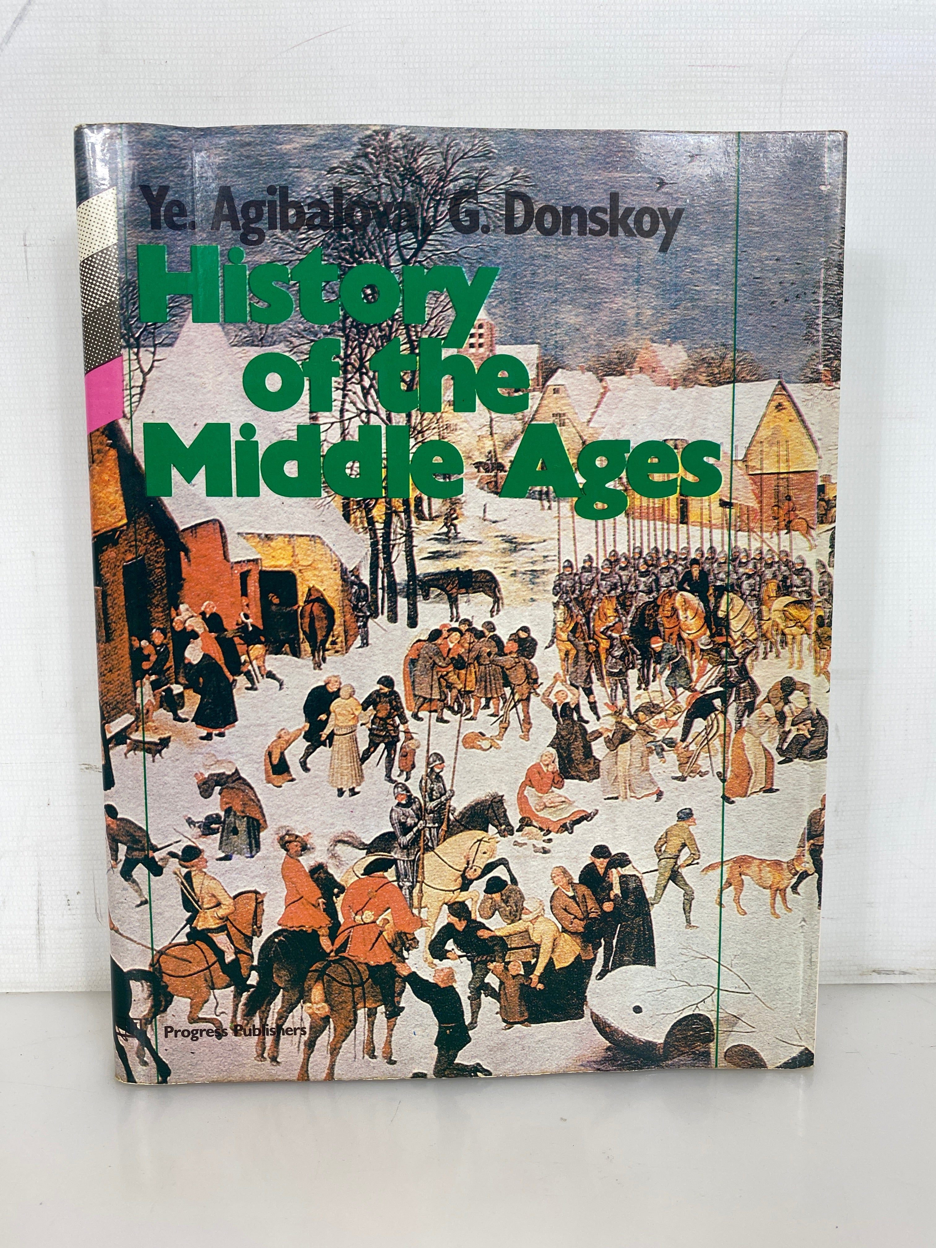History of the Middle Ages by Agibalova/Donskoy 1988 Soviet Textbook HCDJ