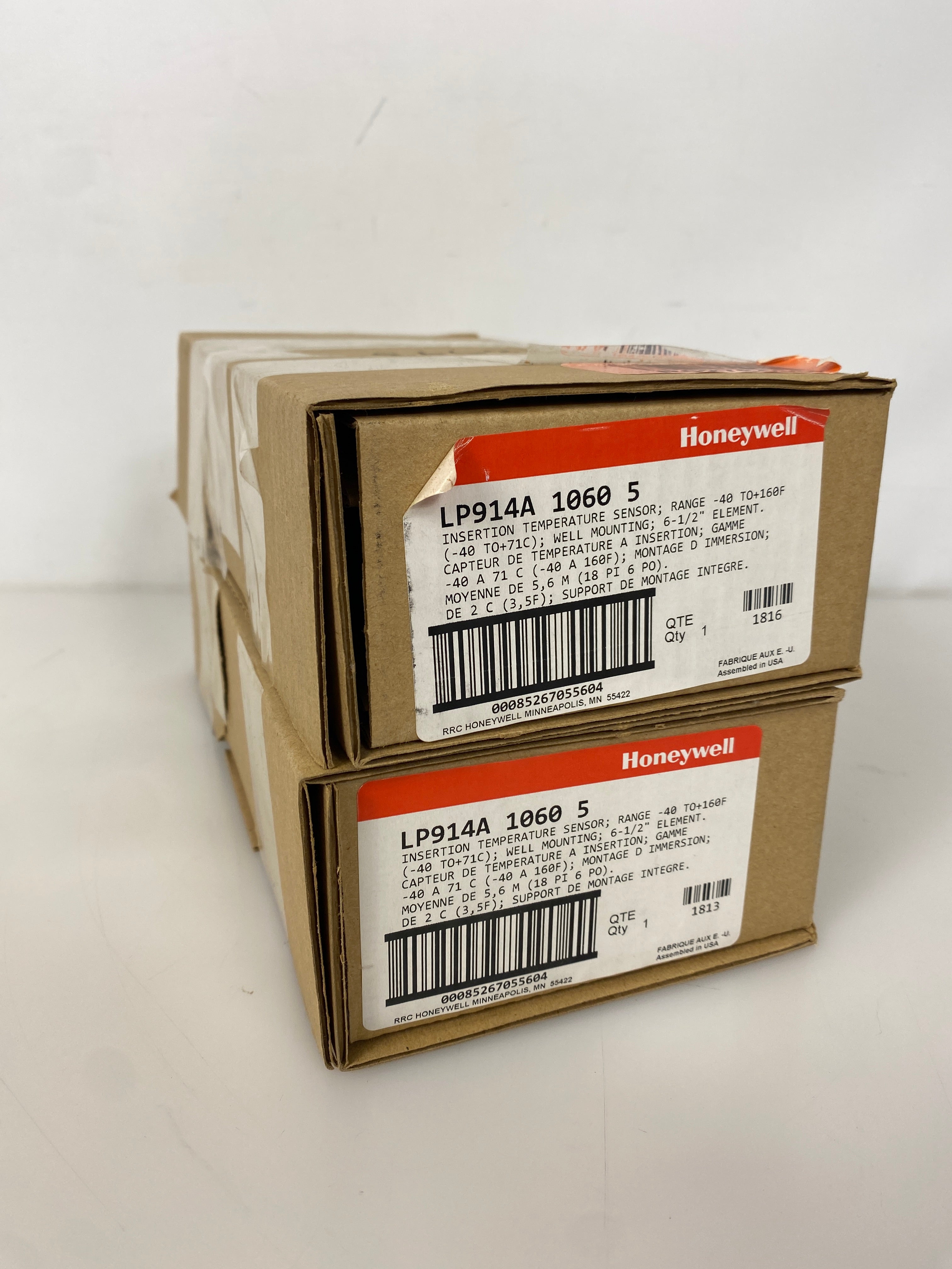 Honeywell Pneumatic Temperature Sensor LP914A 1060 5 Pack of 2