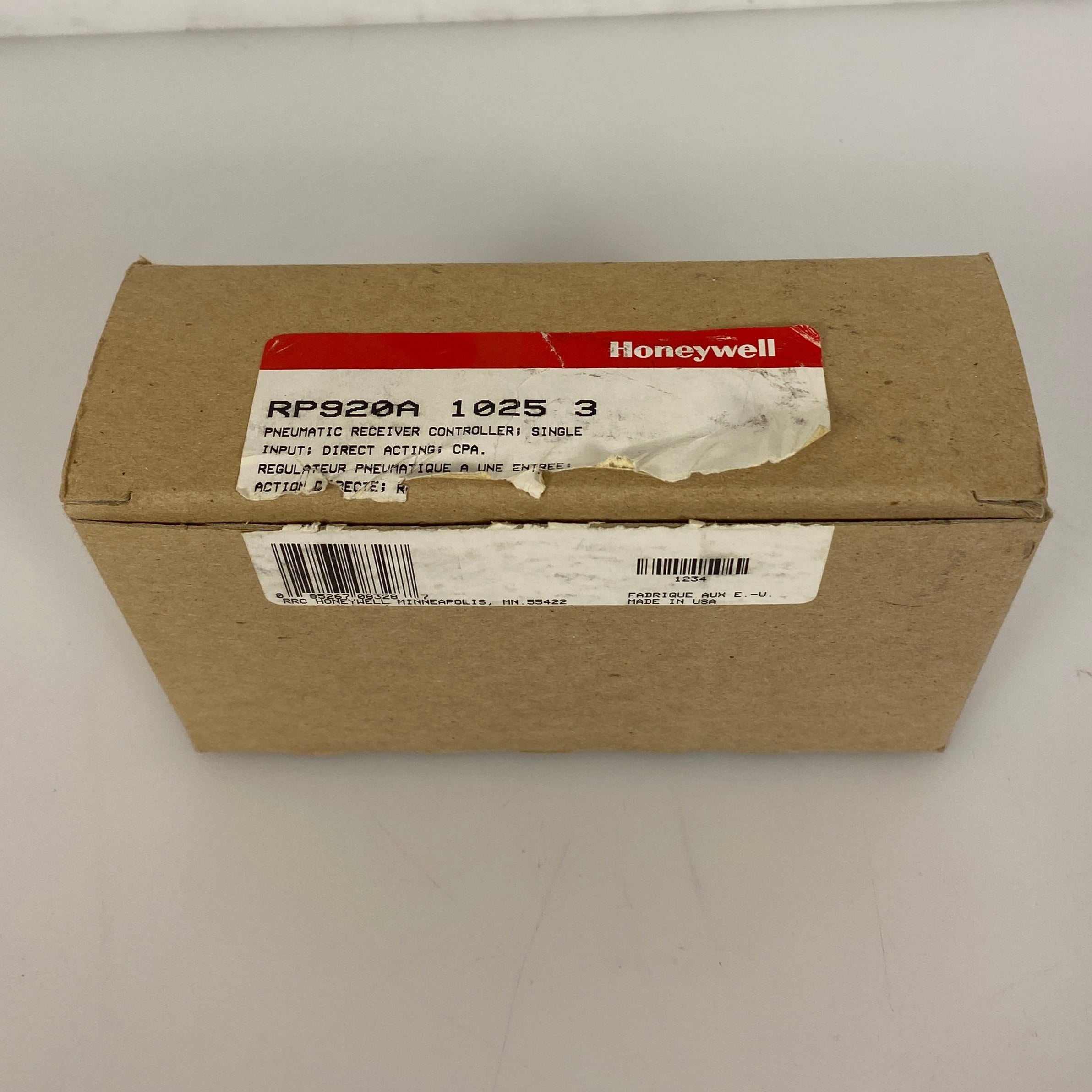Honeywell #RP920A-1025-3 Pneumatic Receiver Controller Pack of 9