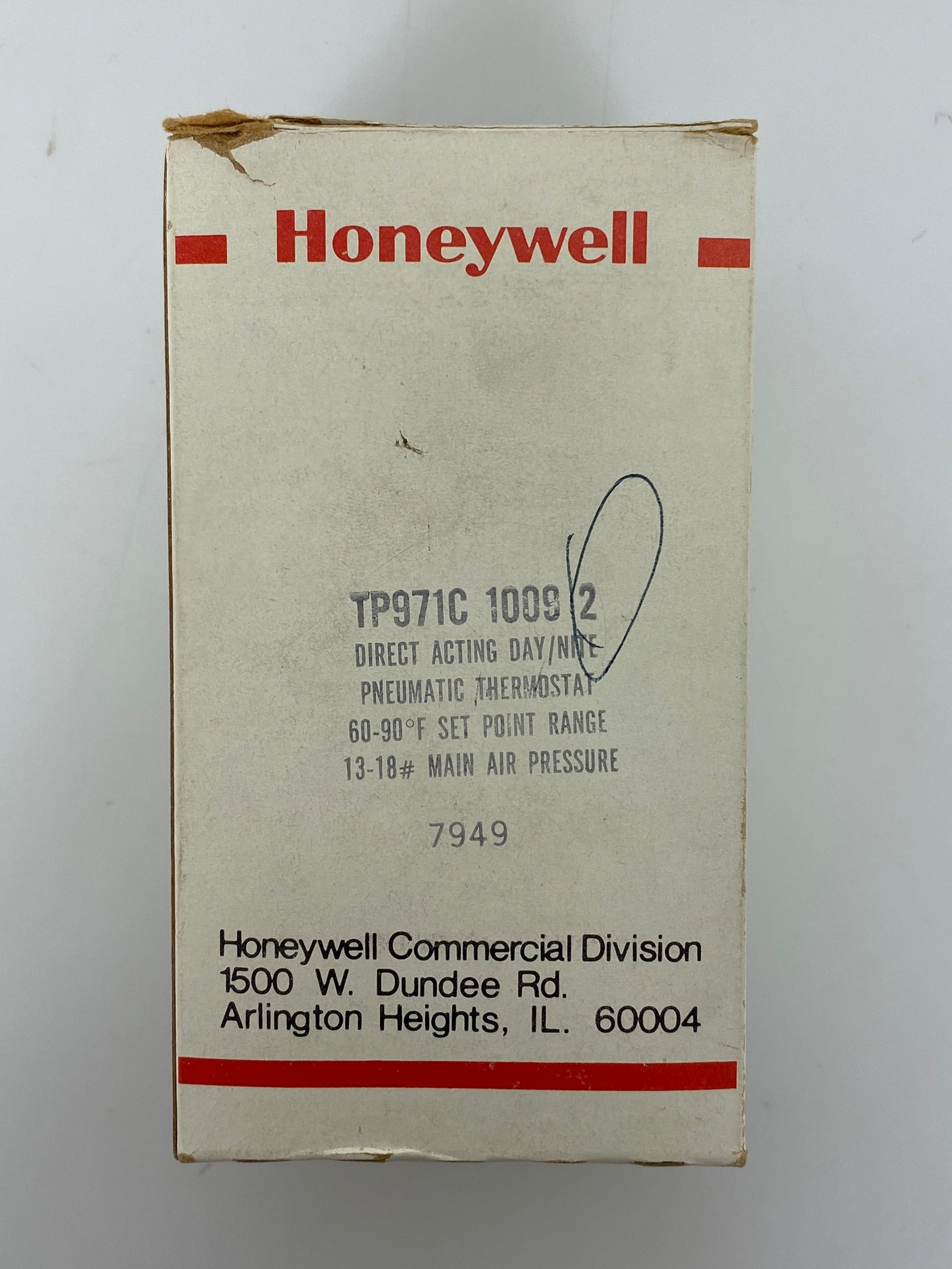 Honeywell #TP971C-1009-1 Pneumatic Thermostat Pack of 3