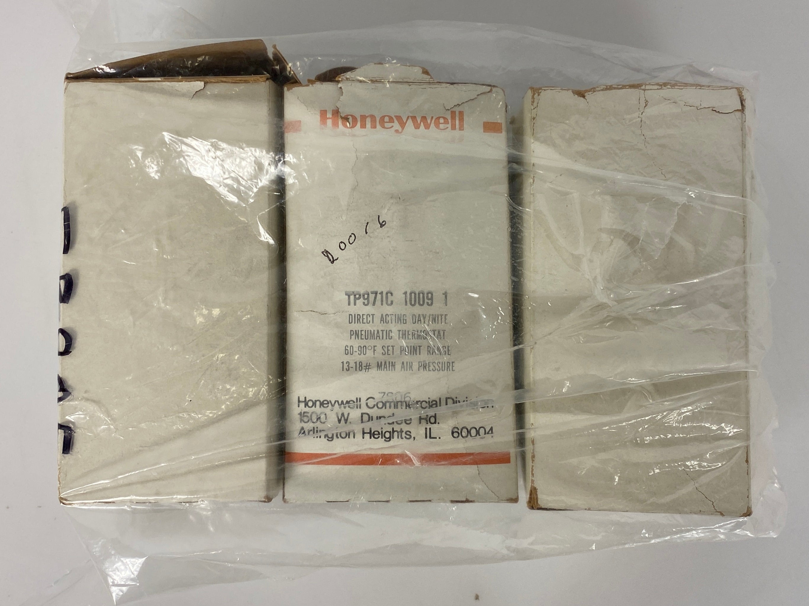 Honeywell #TP971C-1009-1 Pneumatic Thermostat Pack of 3