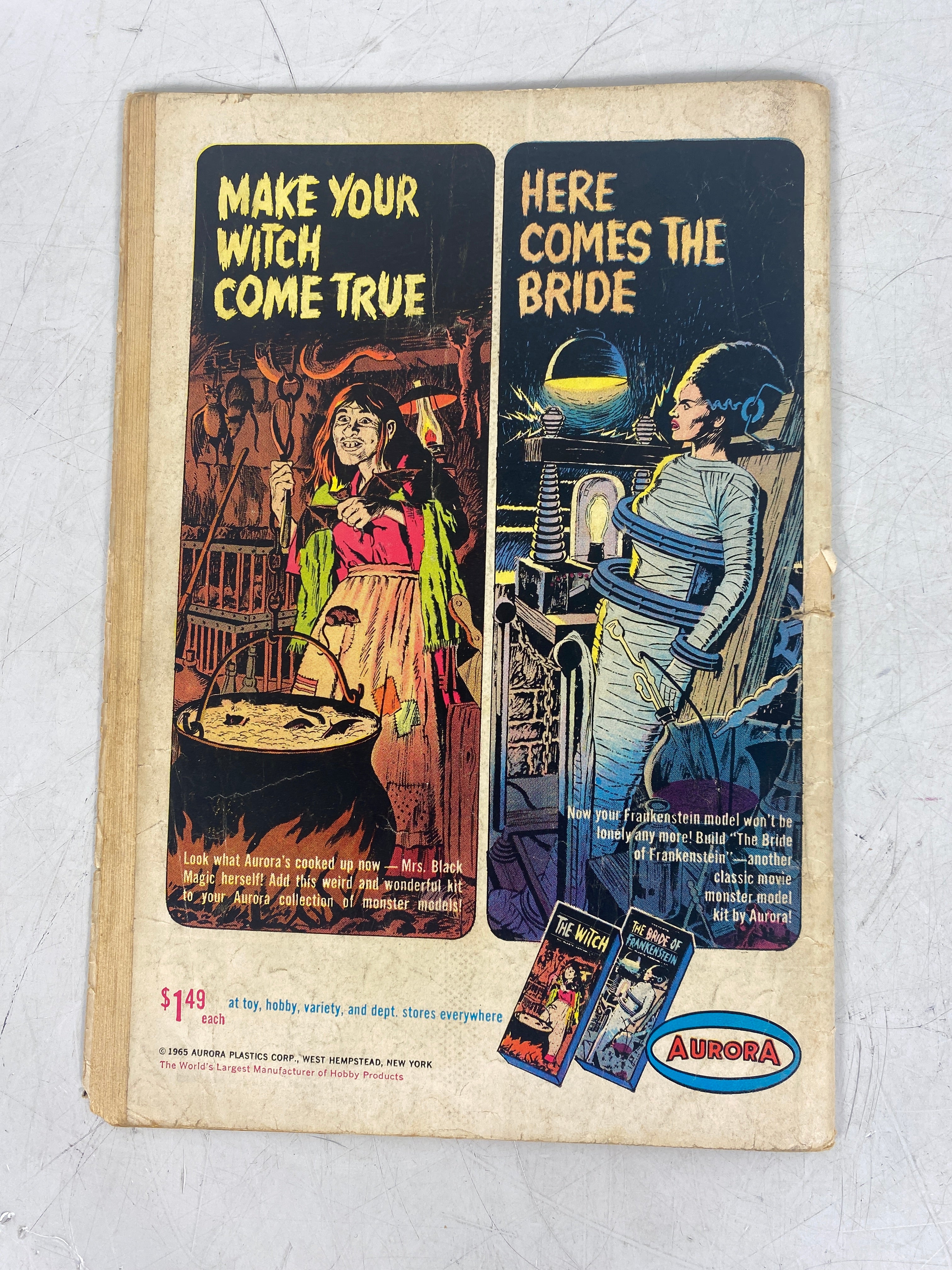 House of Mystery DC Comics Lot of 2 154 ,159 (1965-1966)