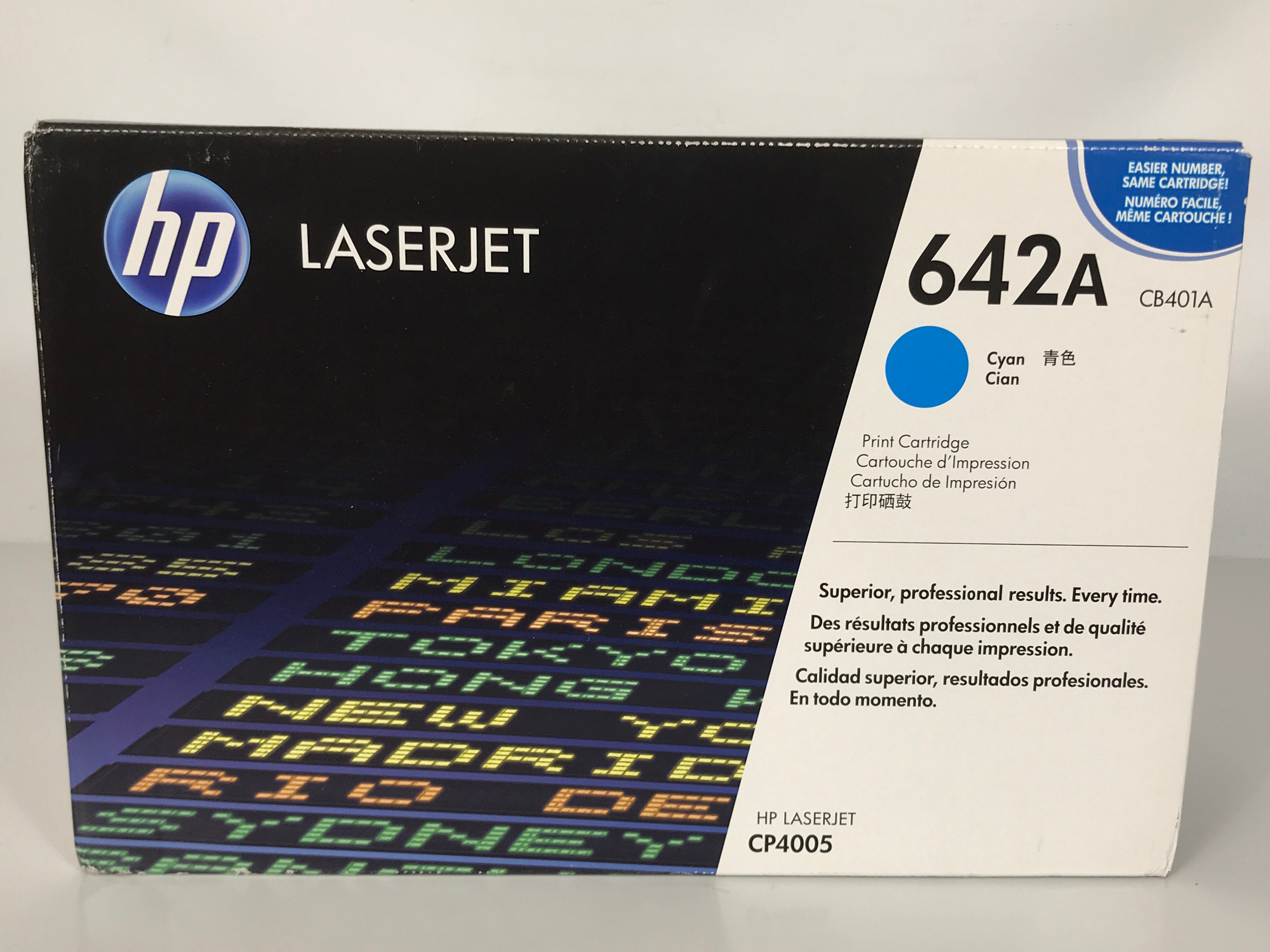 HP LaserJet 642A CB401A Cyan Toner Cartridge