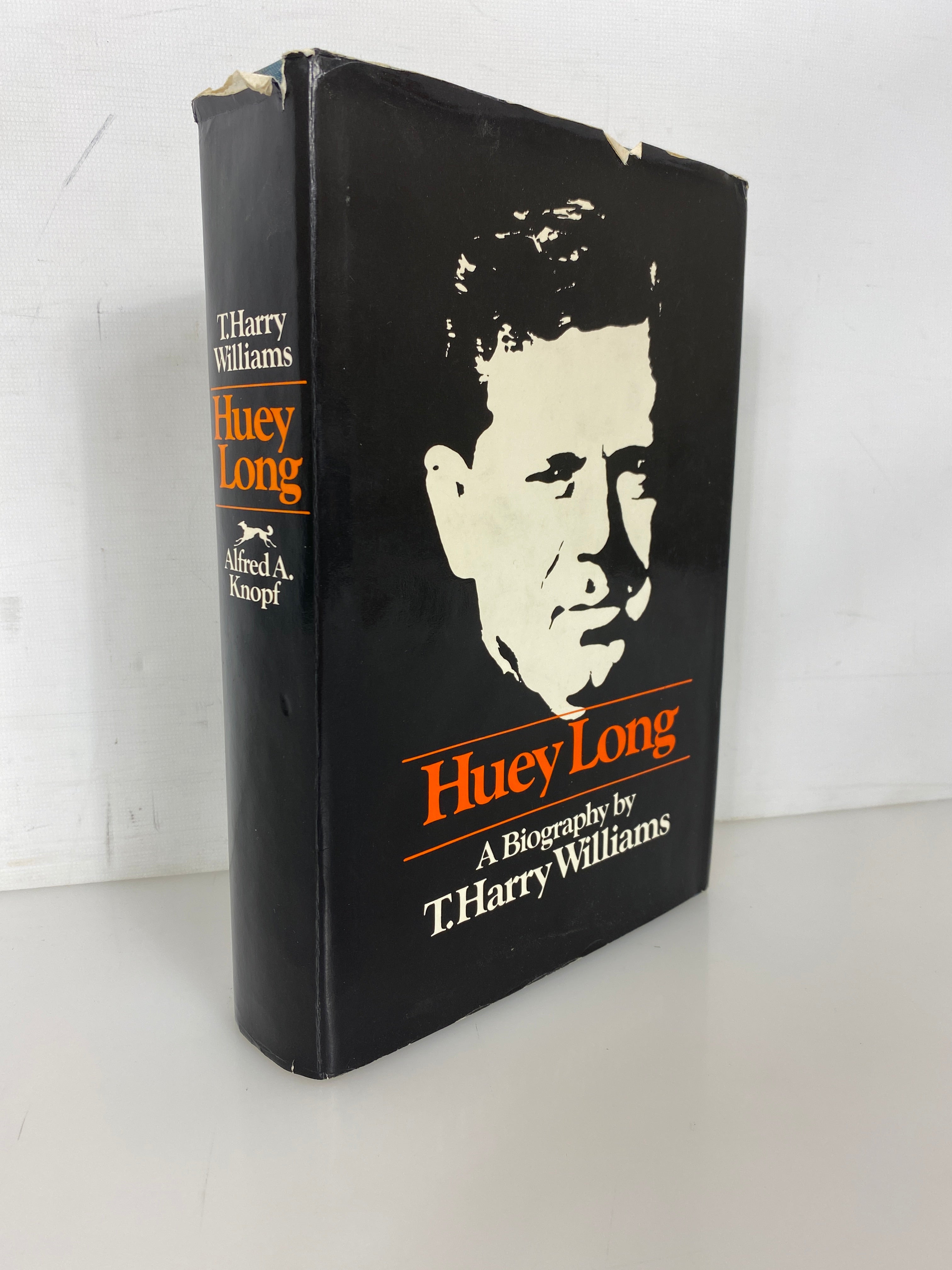 Huey Long A Biography by T. Harry Williams 1970 1st Edition 5th Printing HC DJ