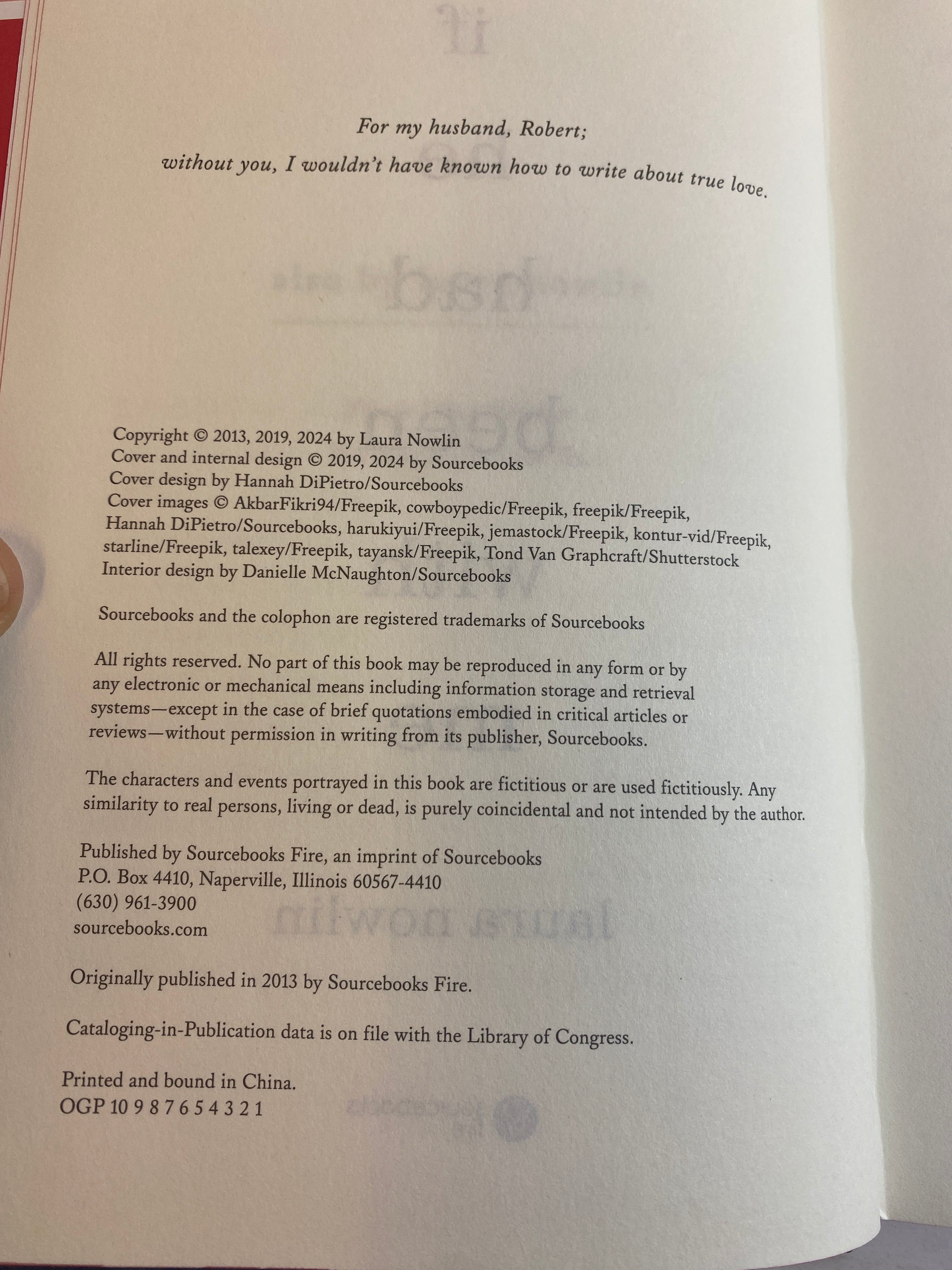 If He Had Been With Me Laura Nowlin Collector's Edition 2024