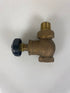 Illinois Brass Threaded Valve Radiator E-1" Angle Pack of 2