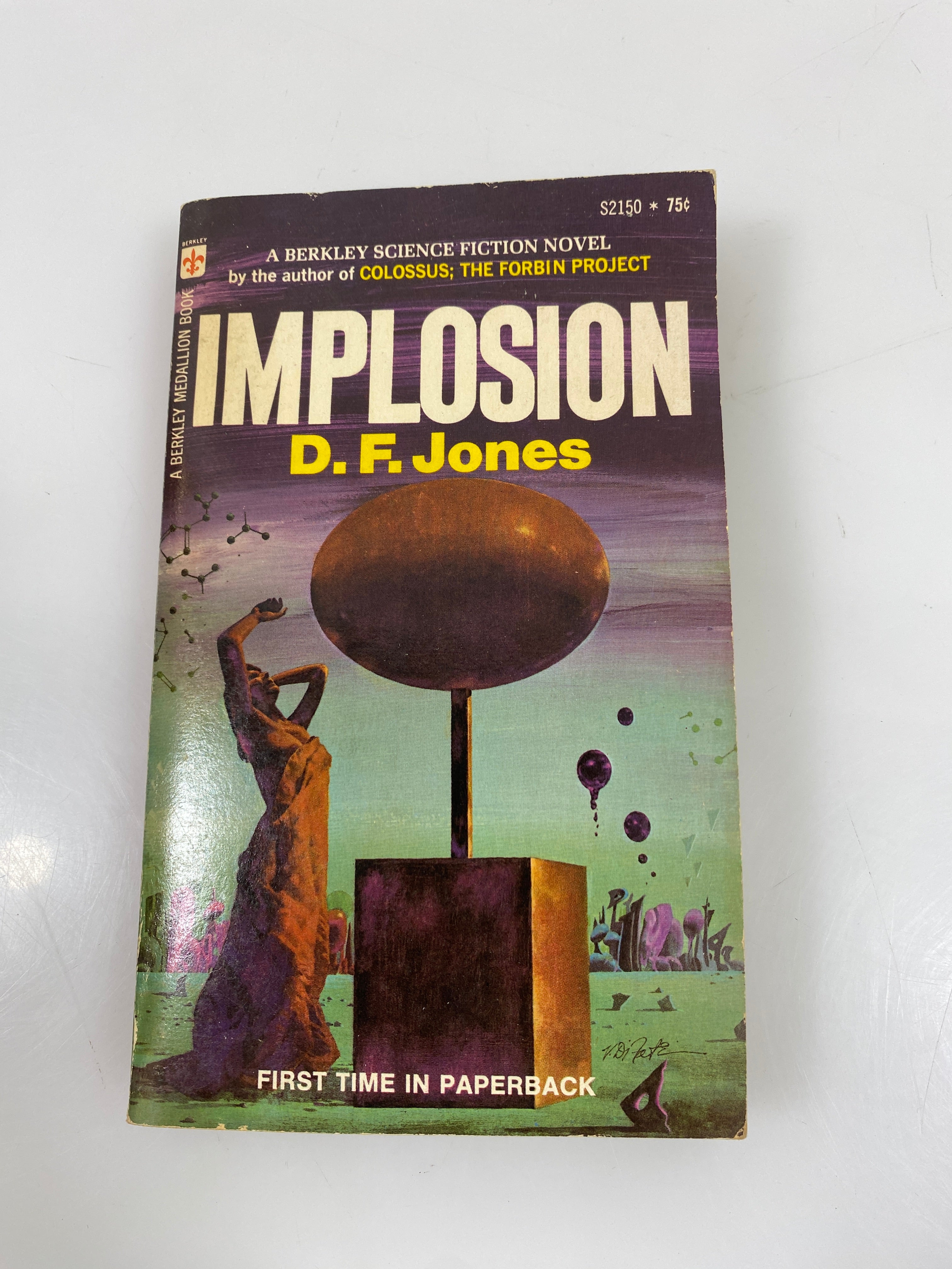 Implosion D.F. Jones Paperback 1972