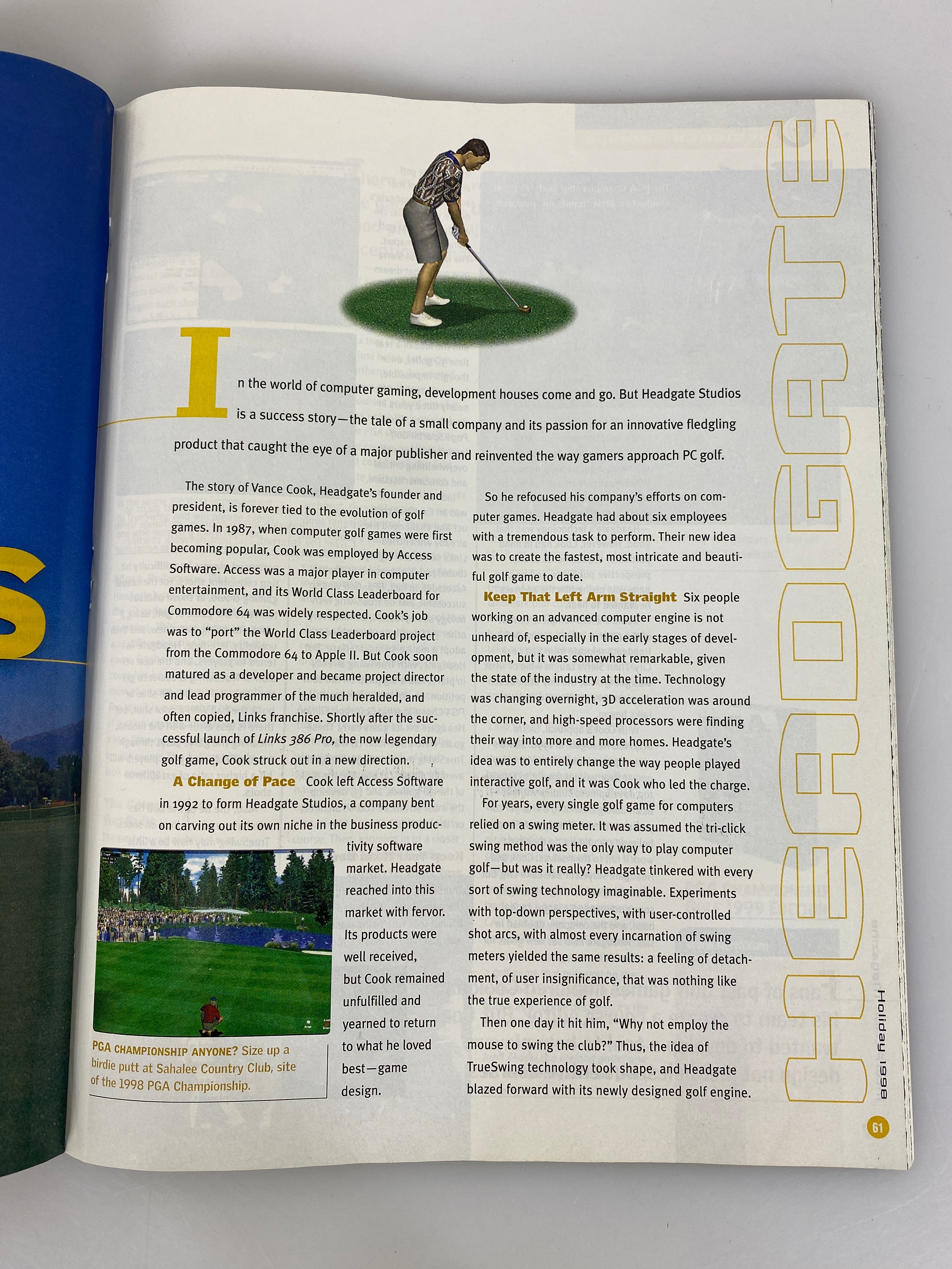 Interaction Magazine Holiday 1998 Sierra