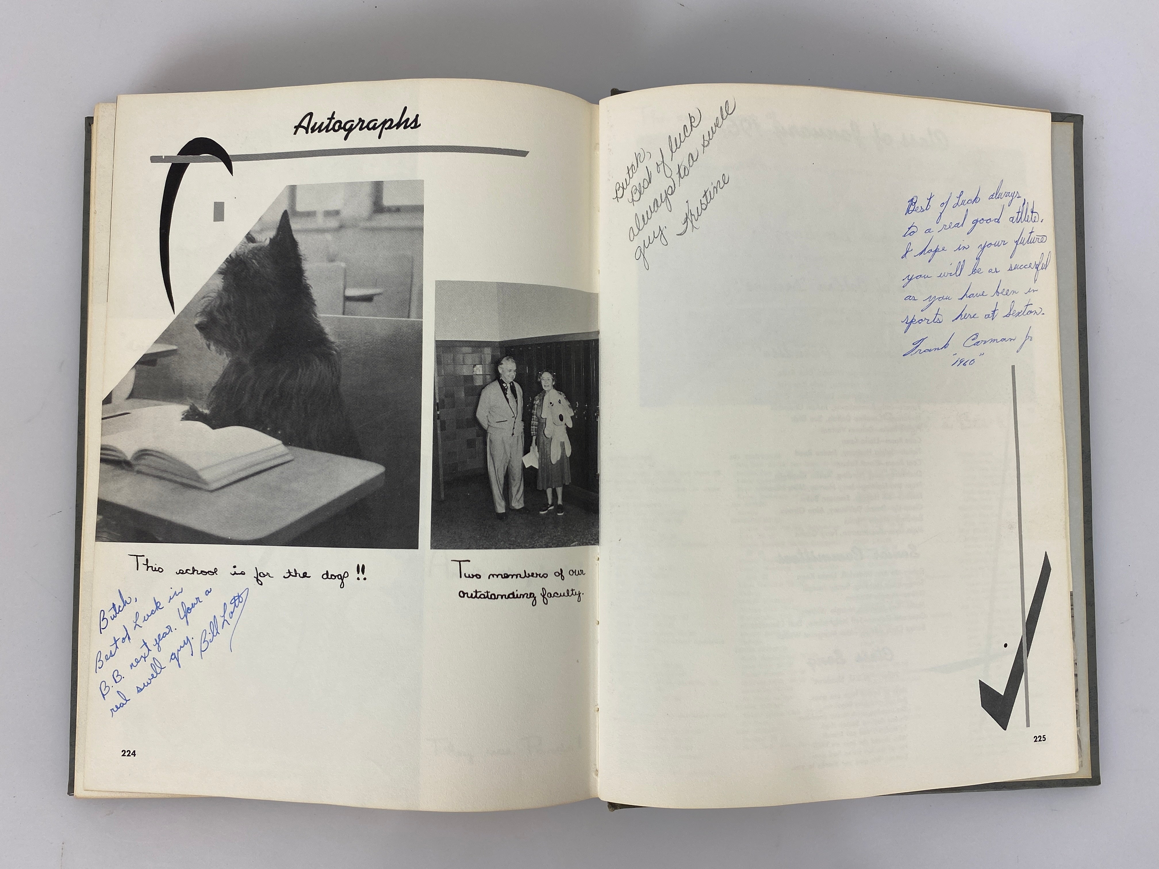 J.W. Sexton High School Yearbook 1960 Lansing Michigan HC