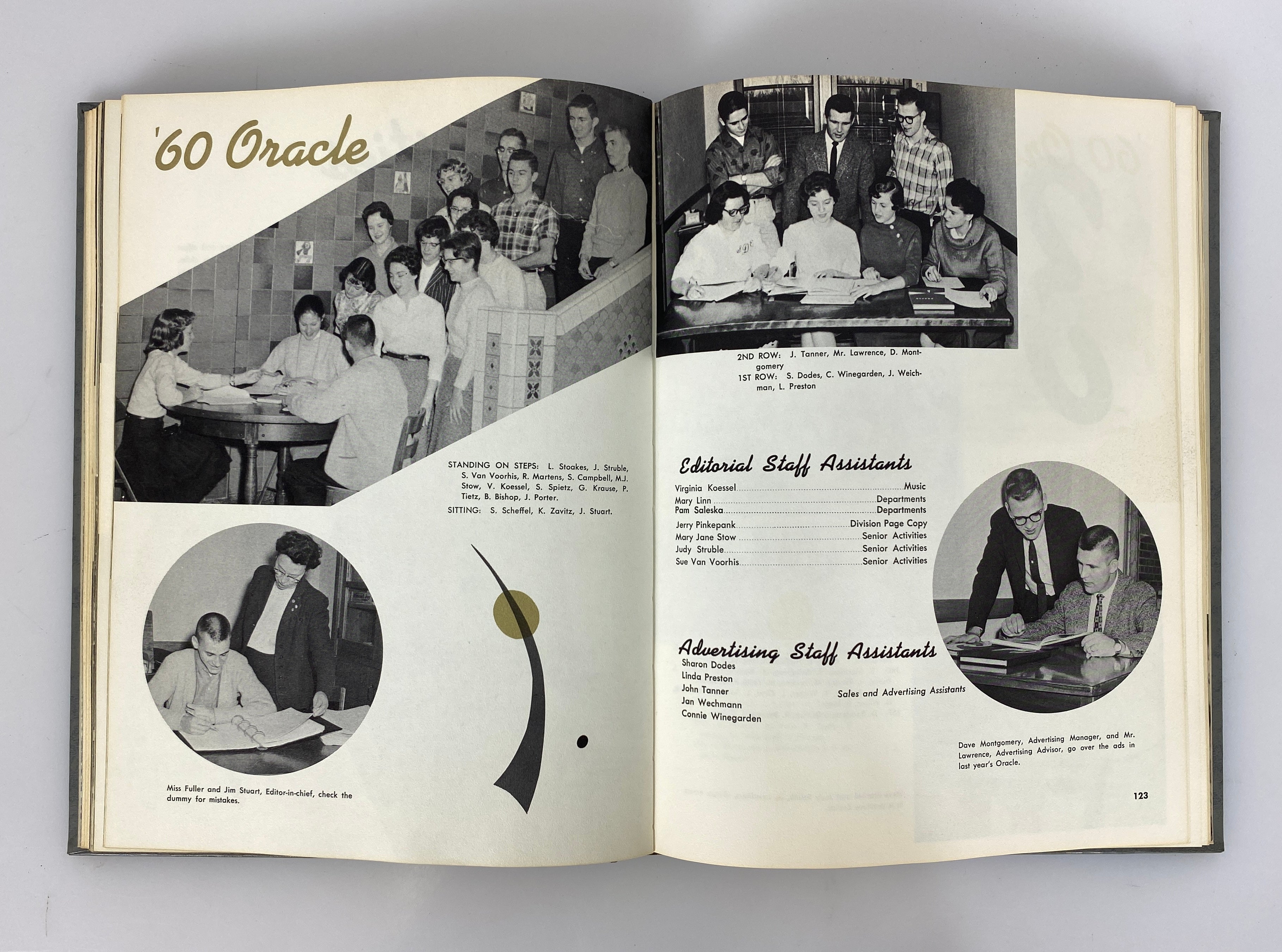 J.W. Sexton High School Yearbook 1960 Lansing Michigan HC
