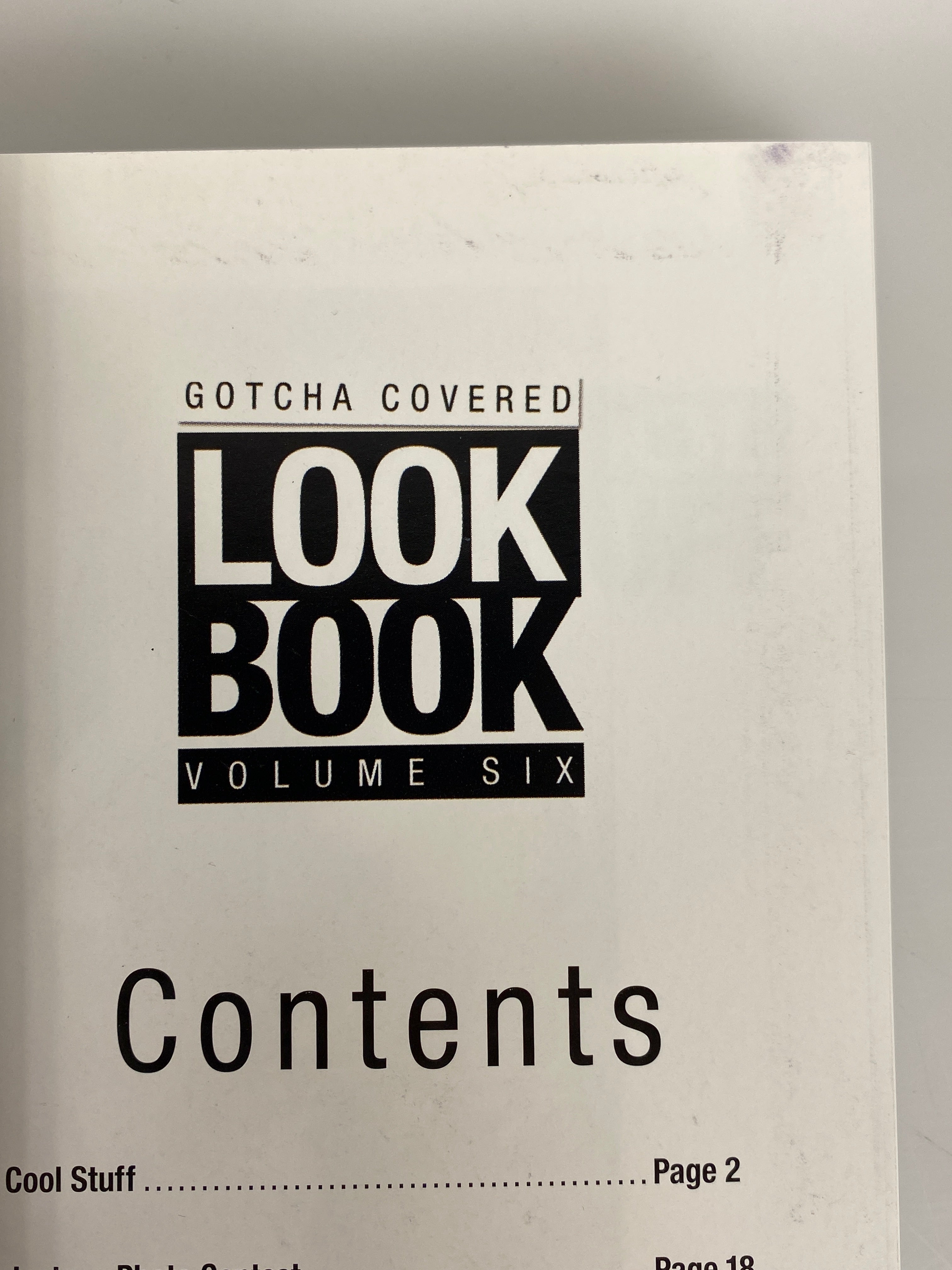 Jostens Look Book Volume Six Yearbook Planner HC