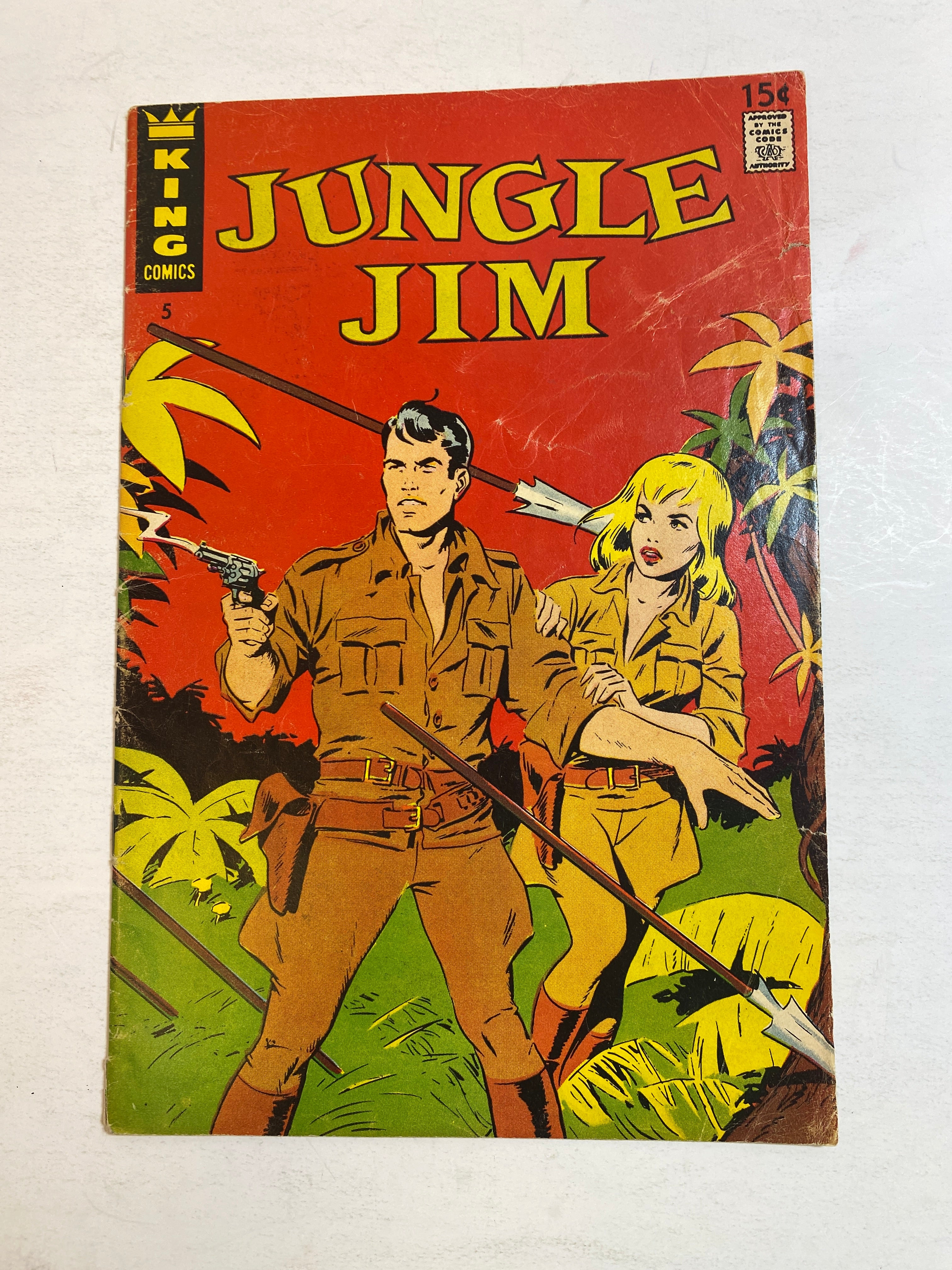 Jungle Jim 5 King Comics 1967