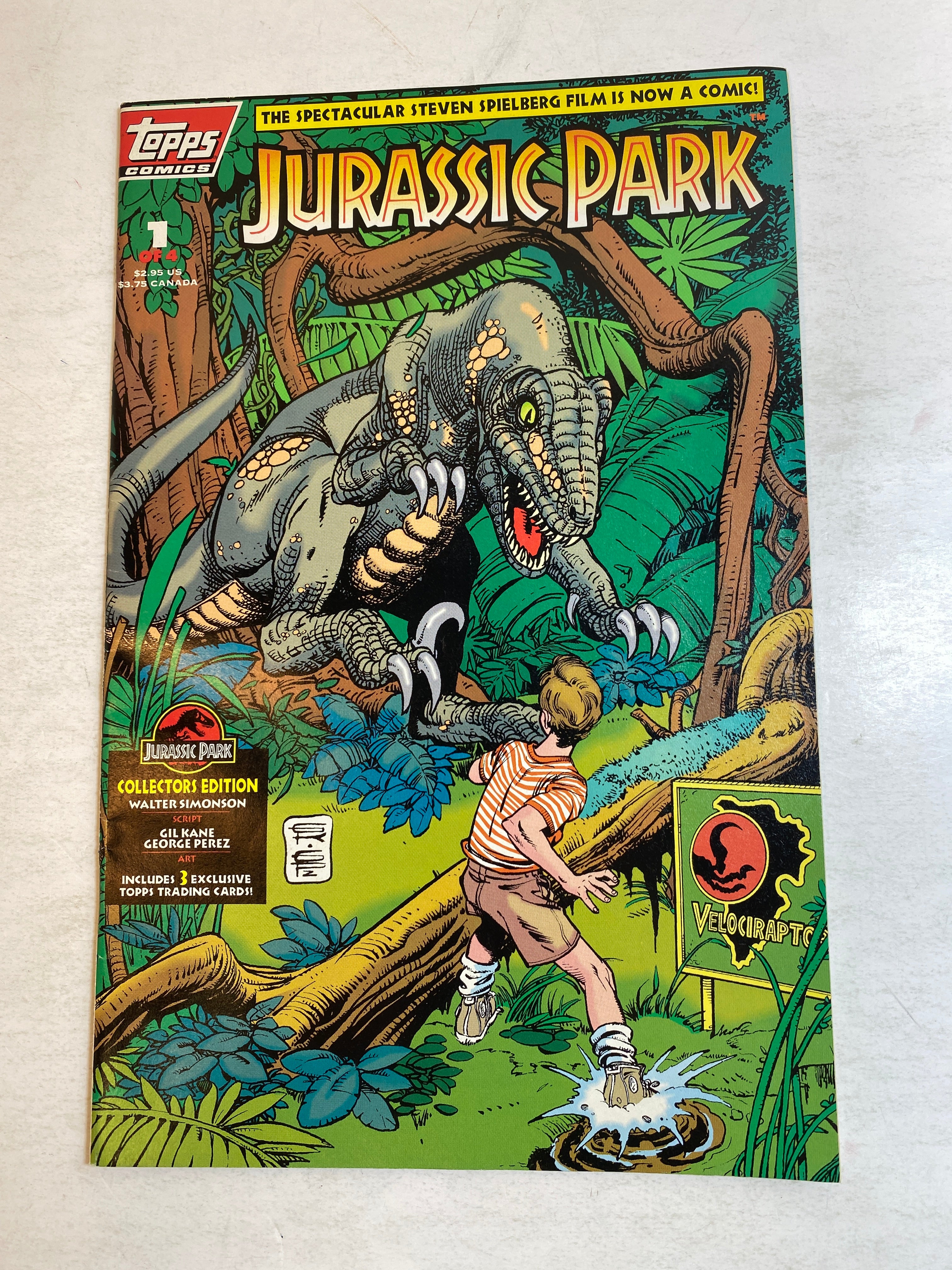 Jurassic Park #1 Topps Comic 1993