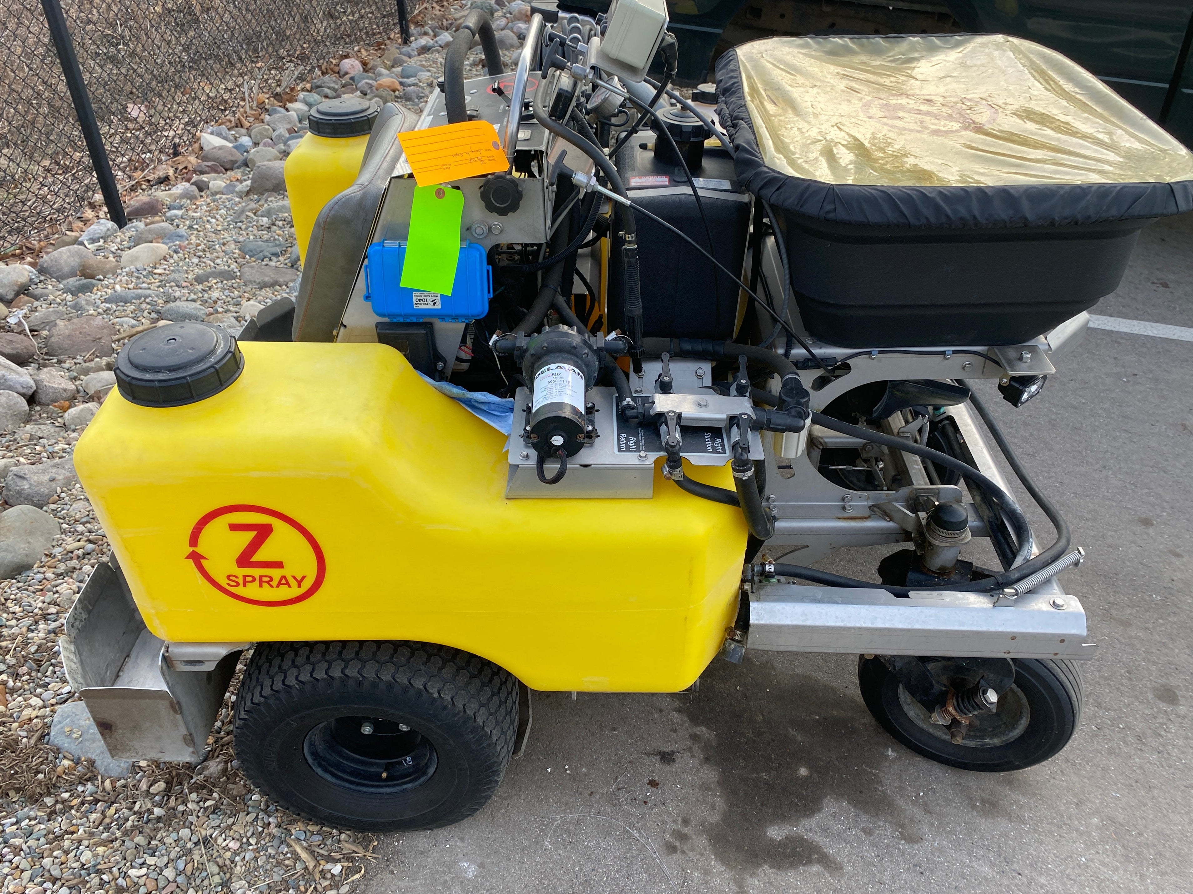 L.T. Rich Products, INC 5950-111E Z-Spray Z-Max with 60 Gallon Tank