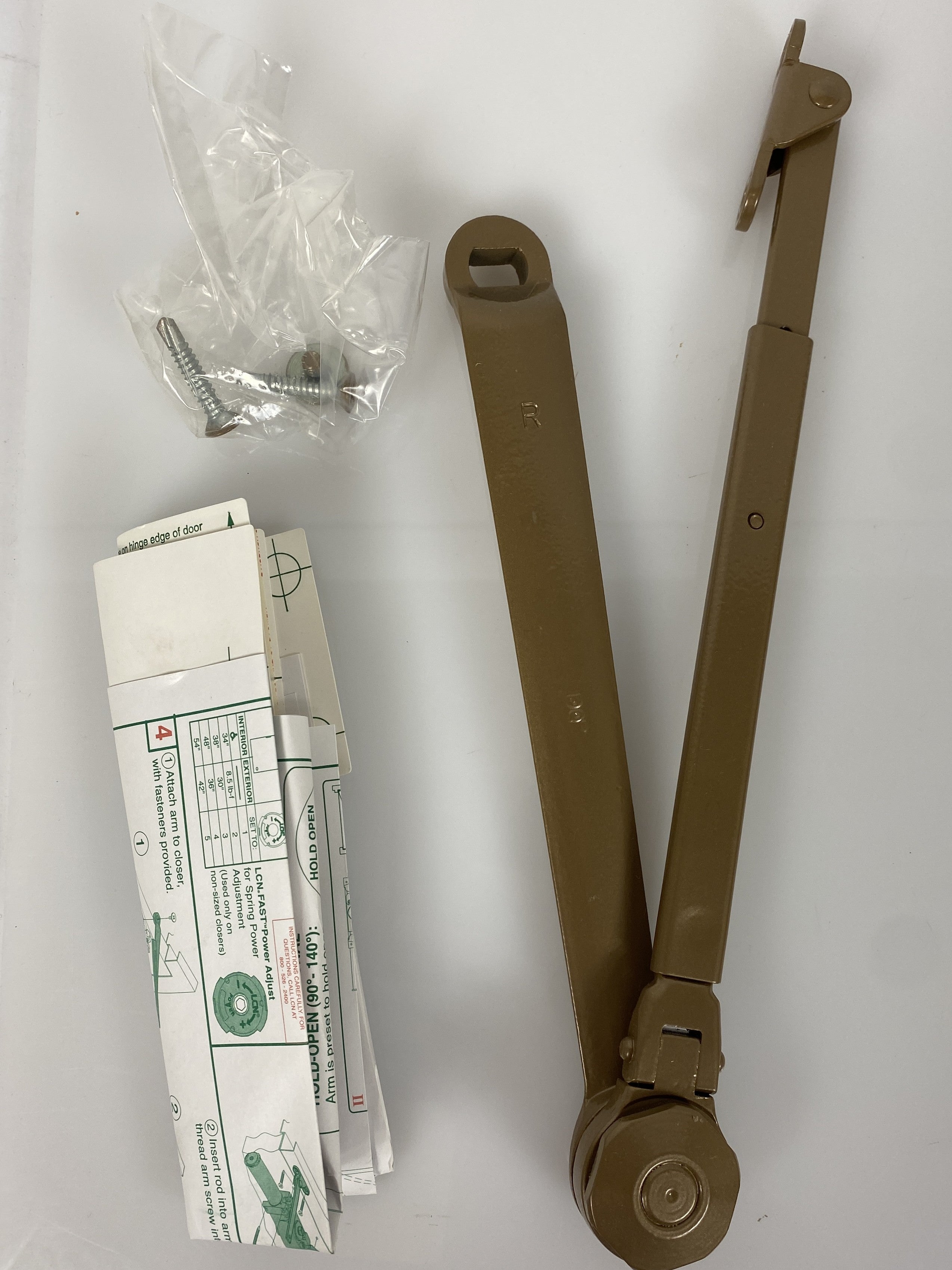 LCM Cirm Door Closer w/ Hold Rh Stat C10103049