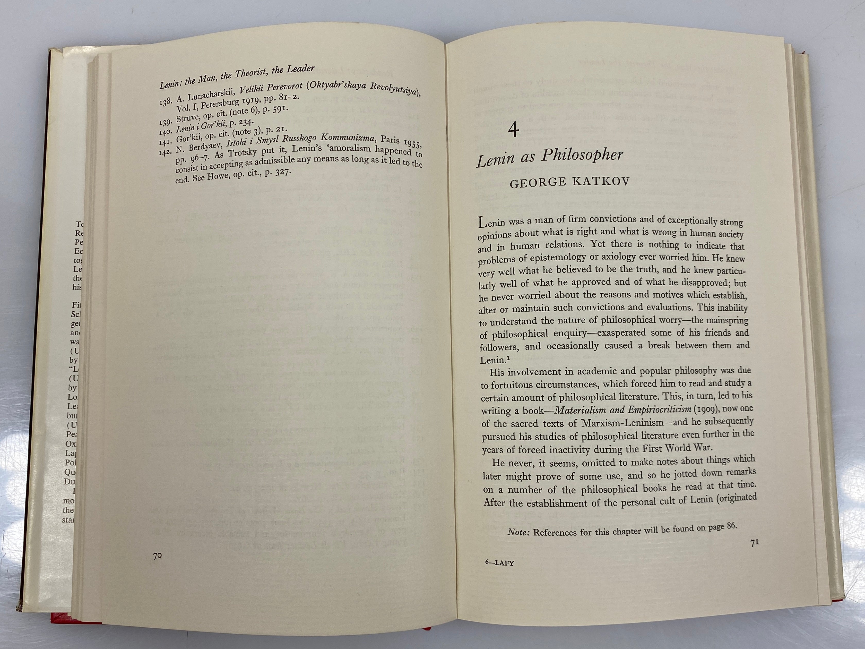 Lenin A Reappraisal by Schapiro and Reddaway 1968 HC DJ