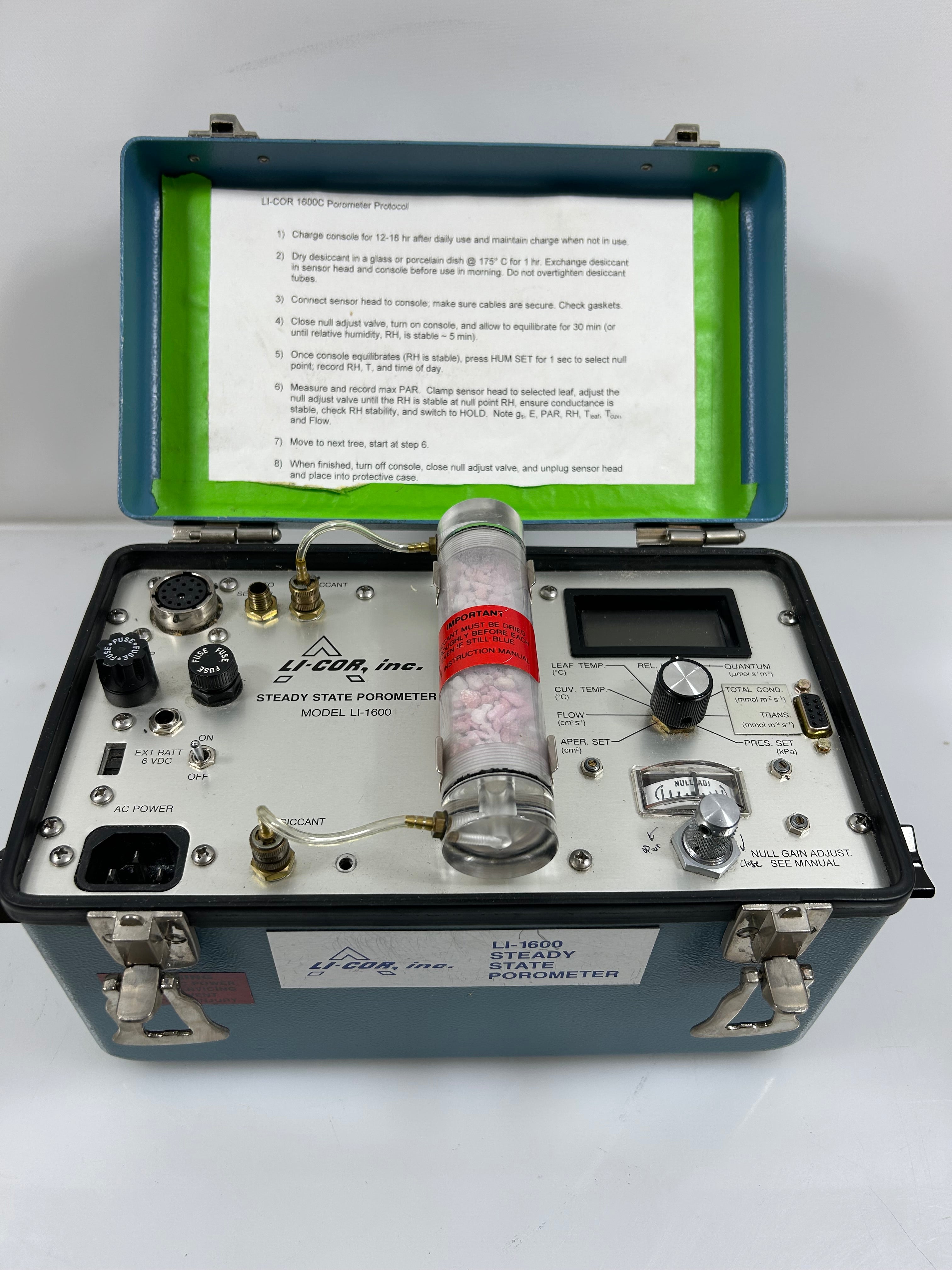 Li-Cor LI-1600 Steady State Porometer