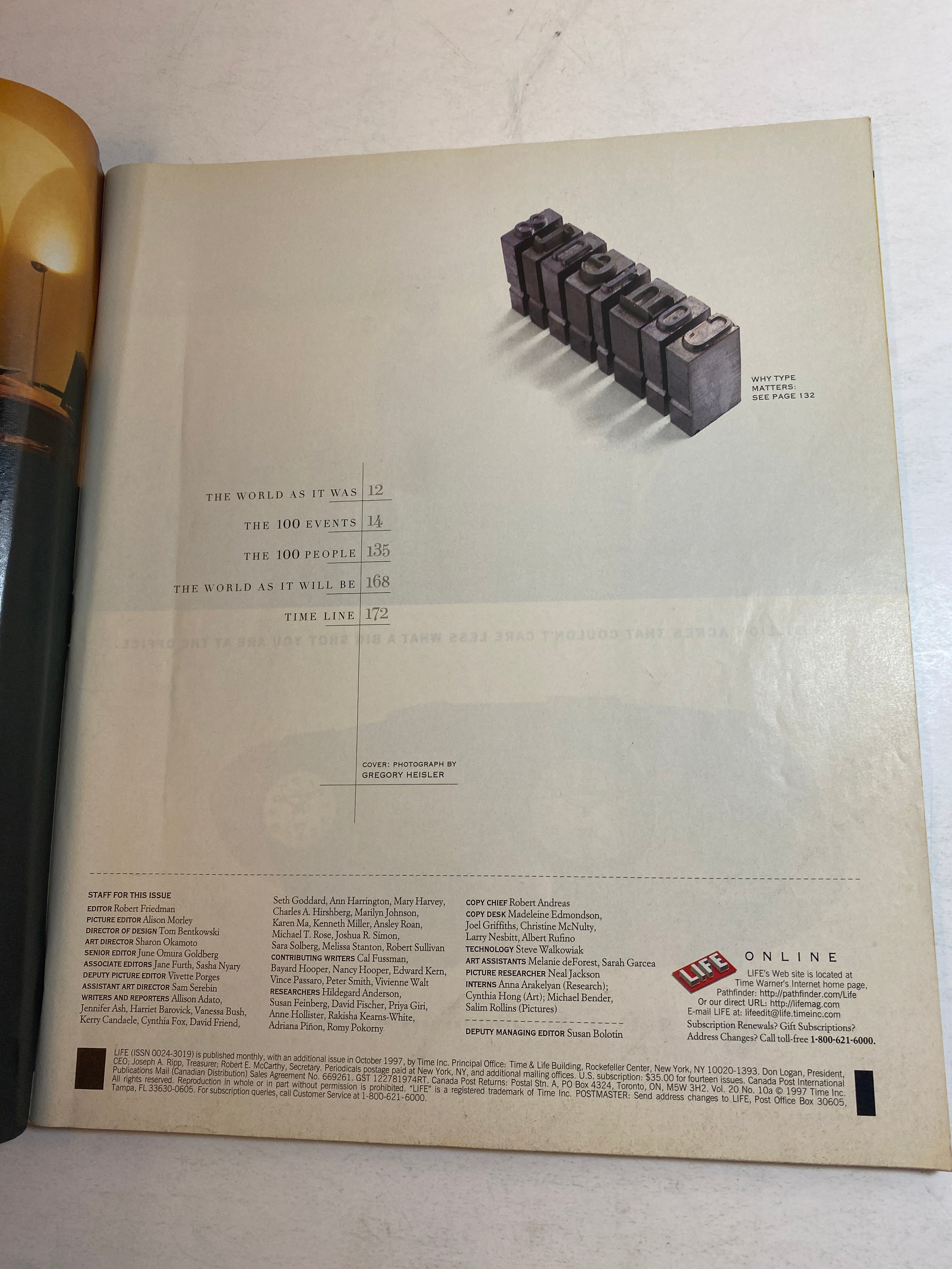 Life Double Issue Magazine The Millennium 1997