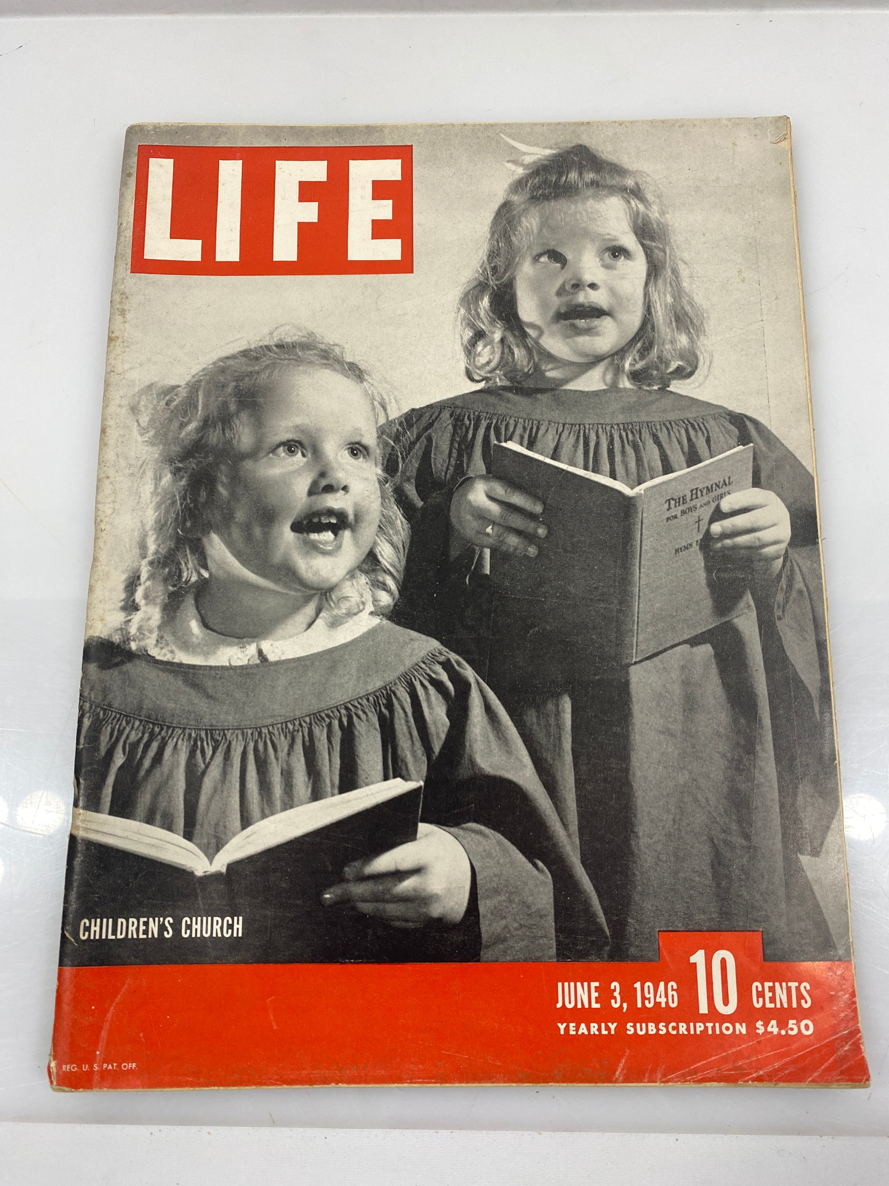 Life Magazine Children's Church June 1946