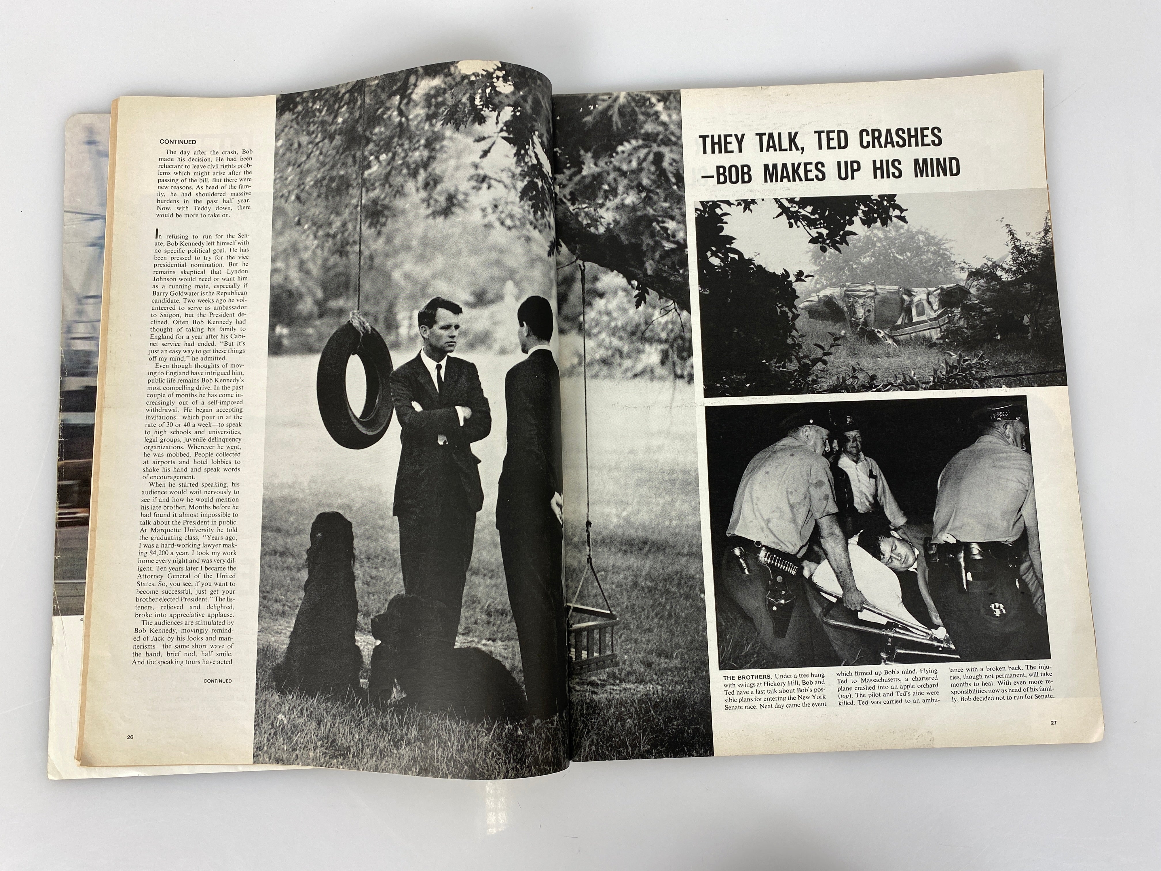 Life Magazine July 3, 1964 Robert (Bobby) Kennedy