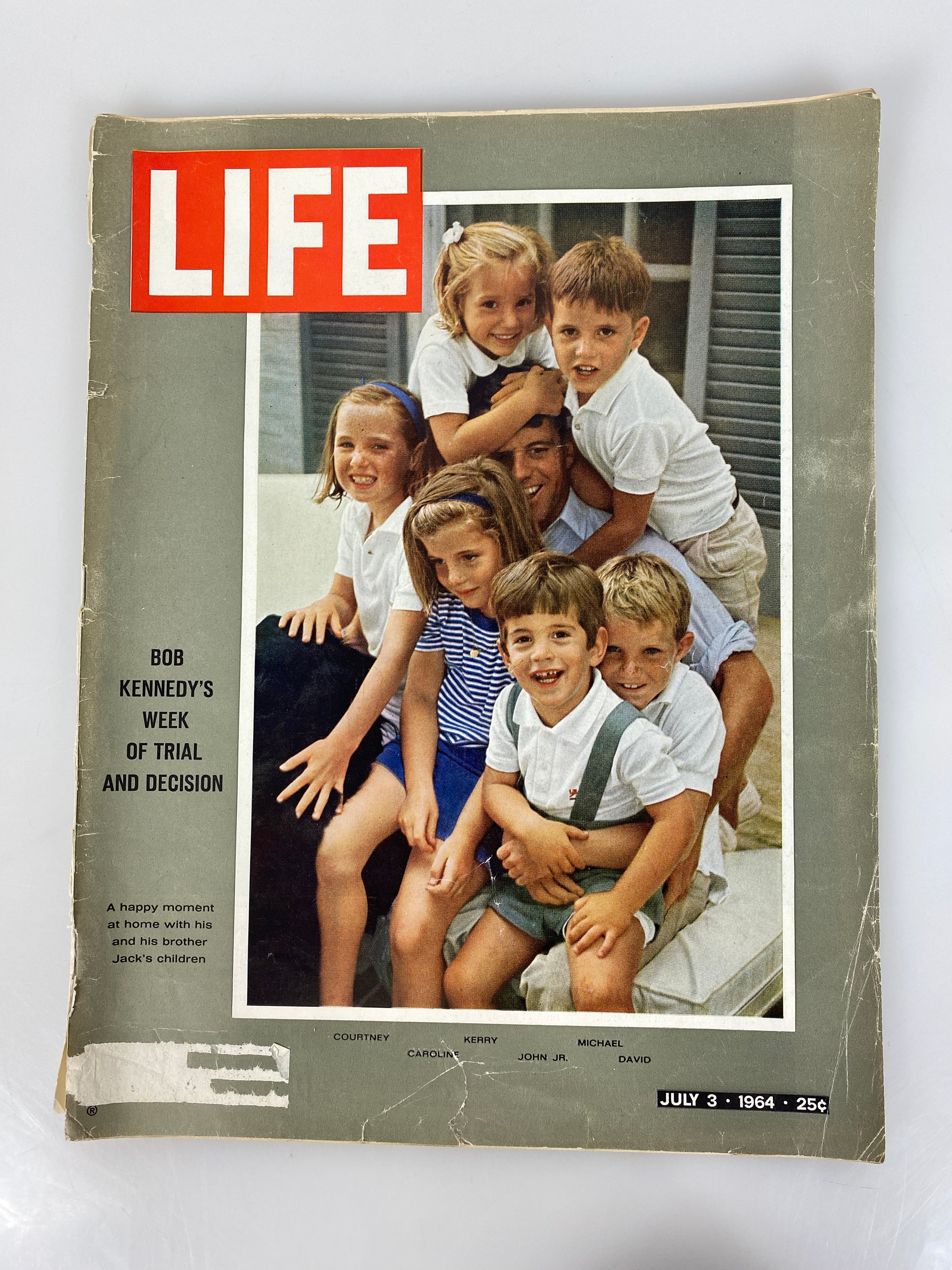 Life Magazine July 3, 1964 Robert (Bobby) Kennedy
