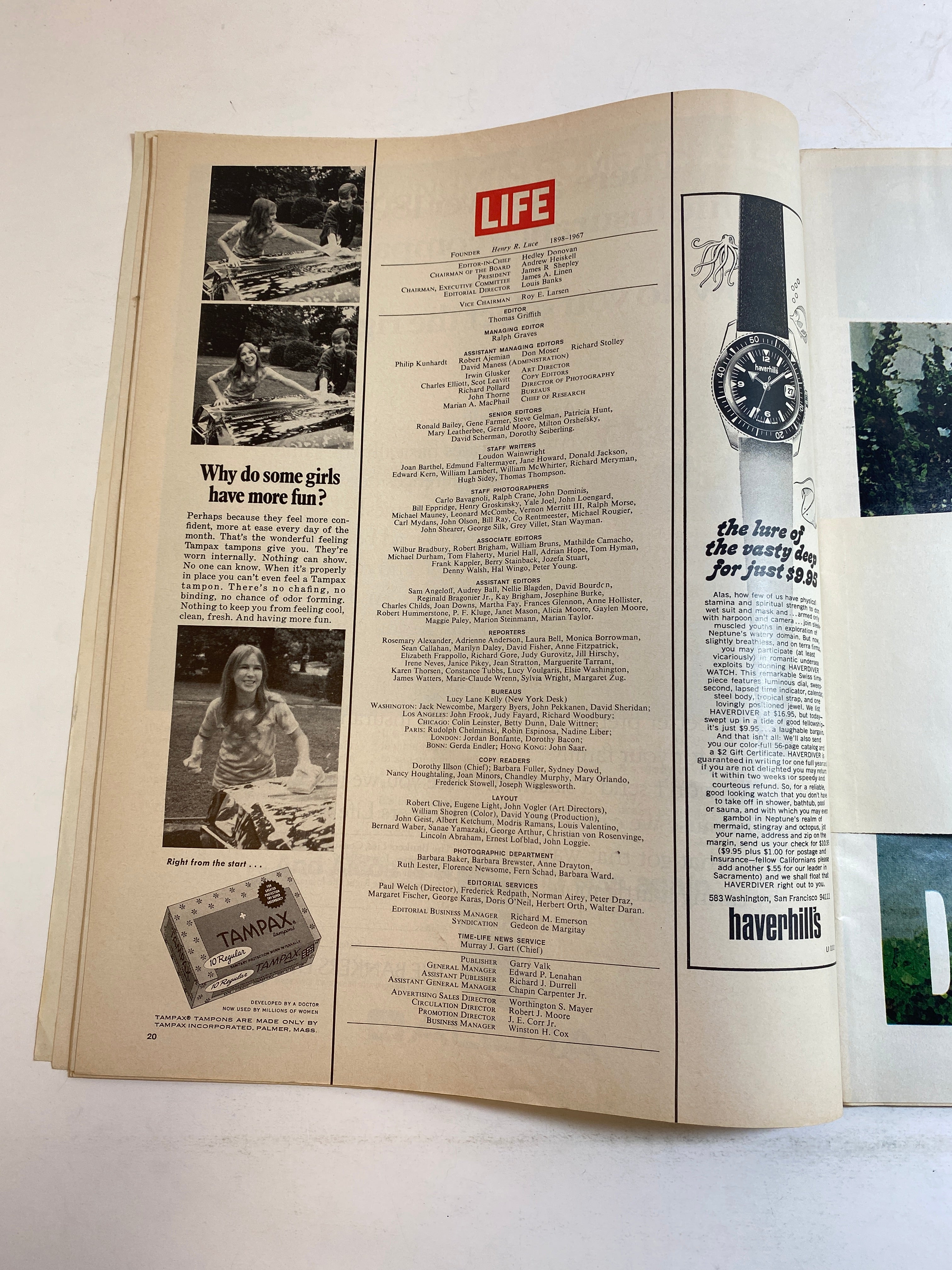 Life Magazine November 12, 1971 Bobby Fischer