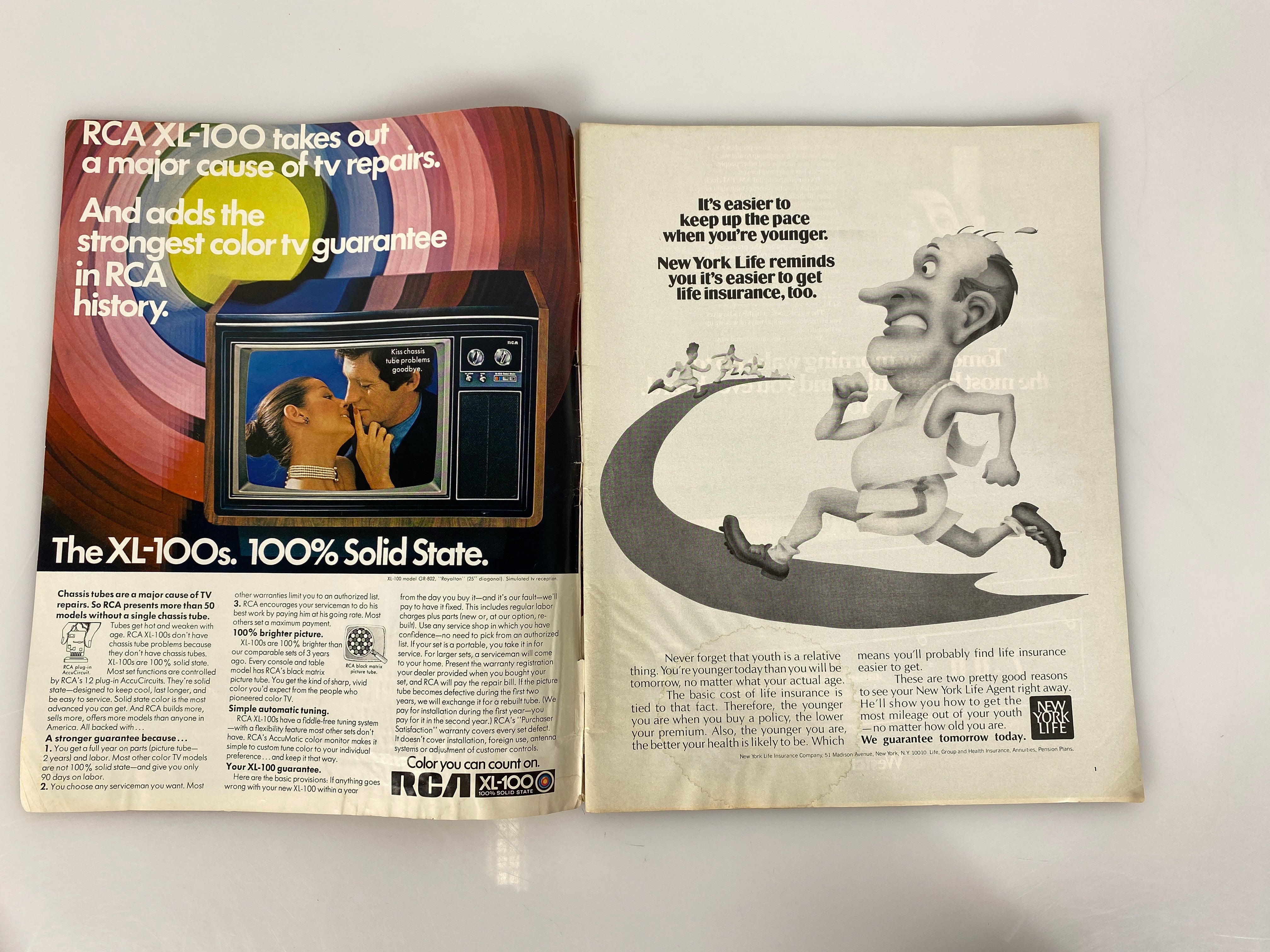 Life Magazine November 3, 1972 "Broadway" Joe Namath