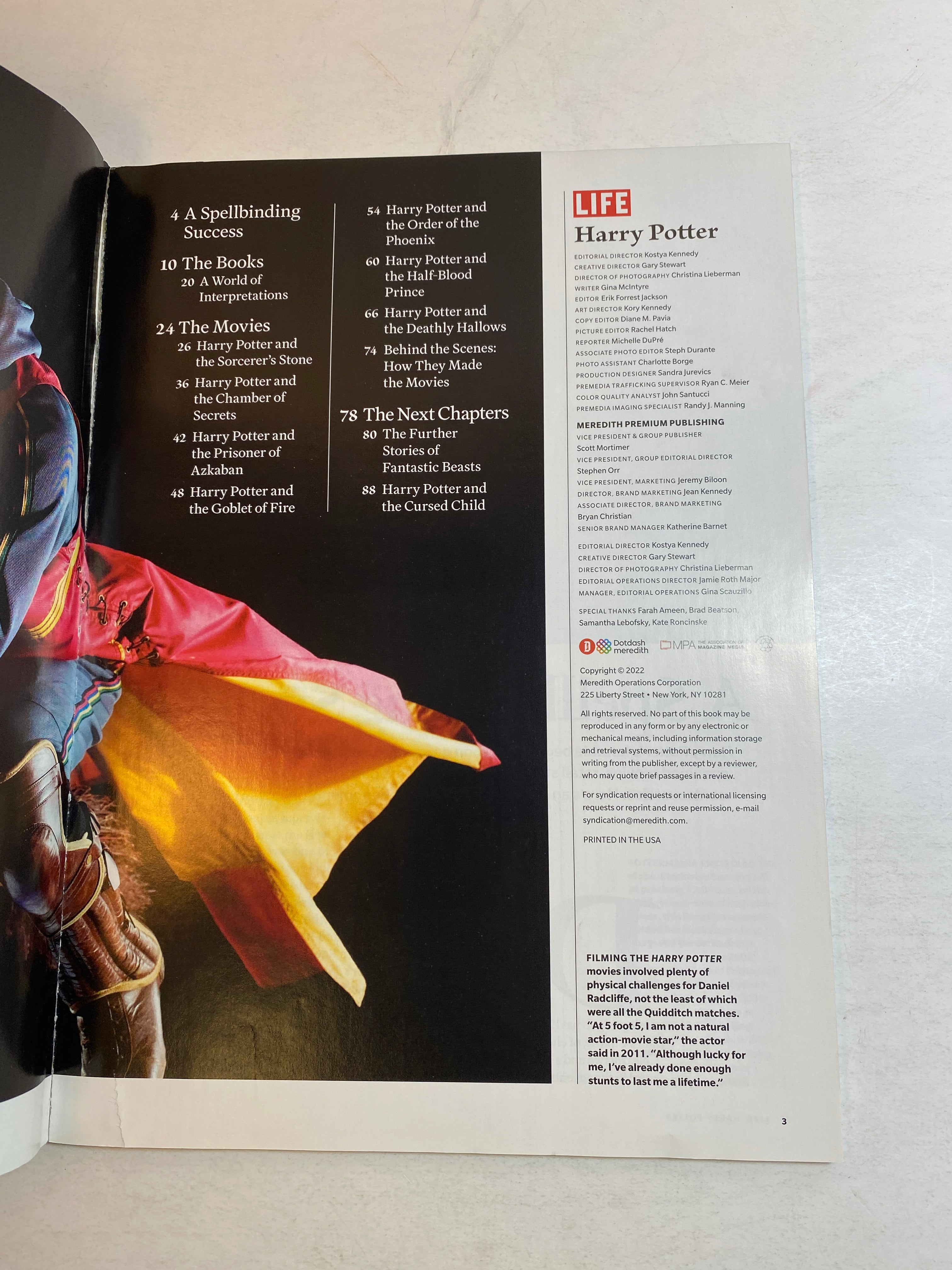 Life Magazine Special Harry Potter 25 Years 2022