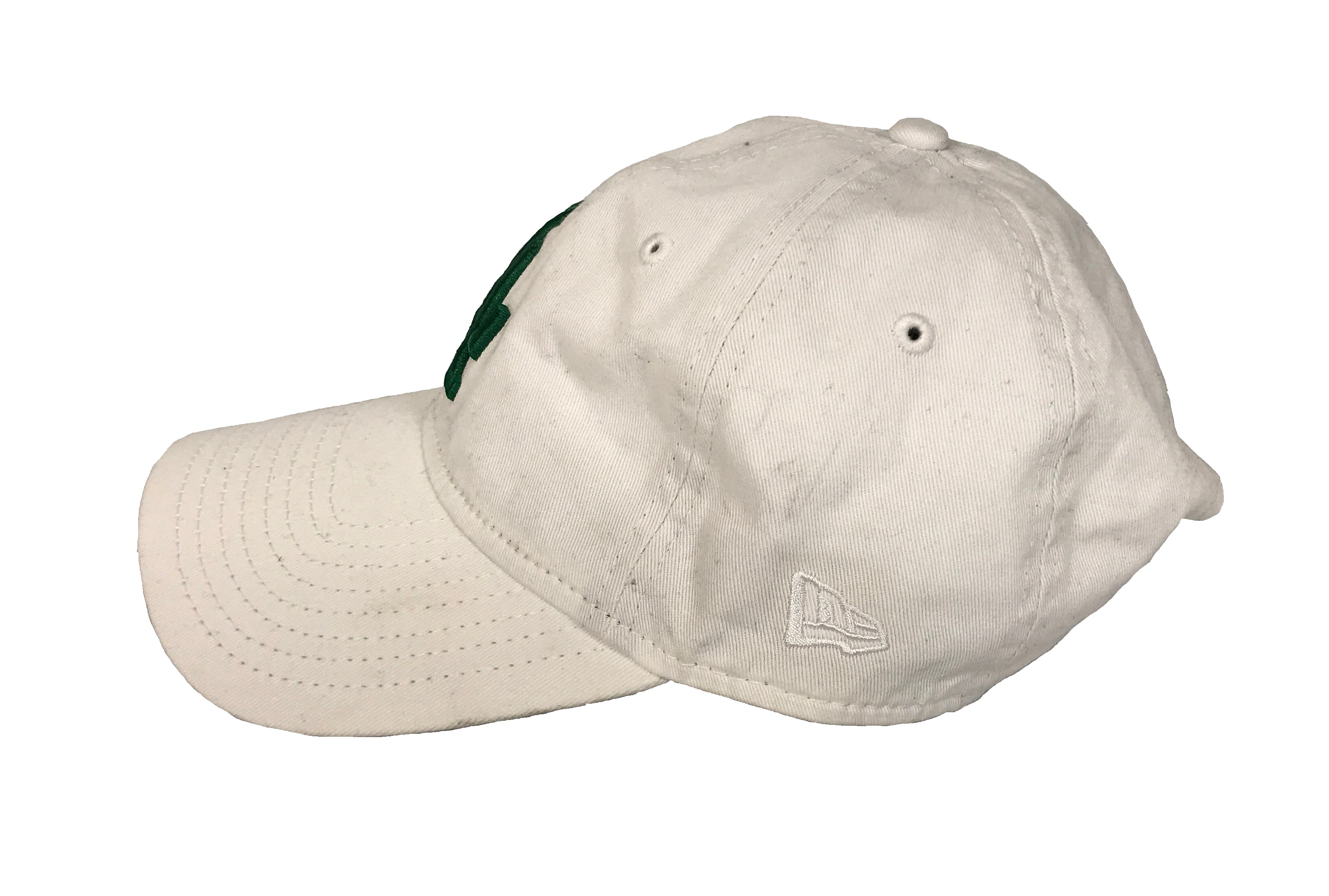 Los Angeles Dodgers White and Green Baseball Hat Women's One Size